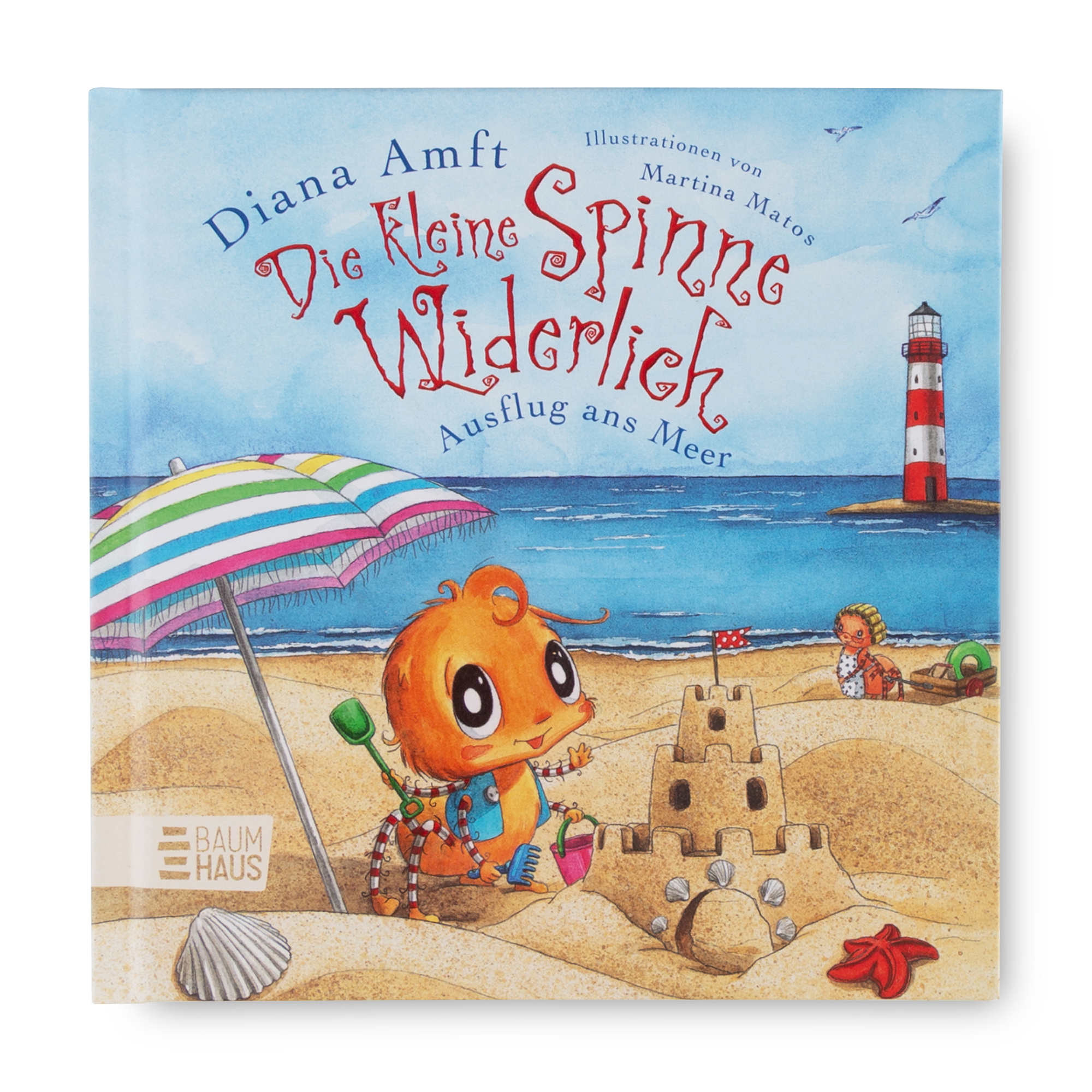Kinderbuch Ausflug ans Meer - Die kleine Spinne Widerlich Mini Ausgabe Kinderbuch Ausflug ans Meer - Die kleine Spinne Widerlich Mini Ausgabe