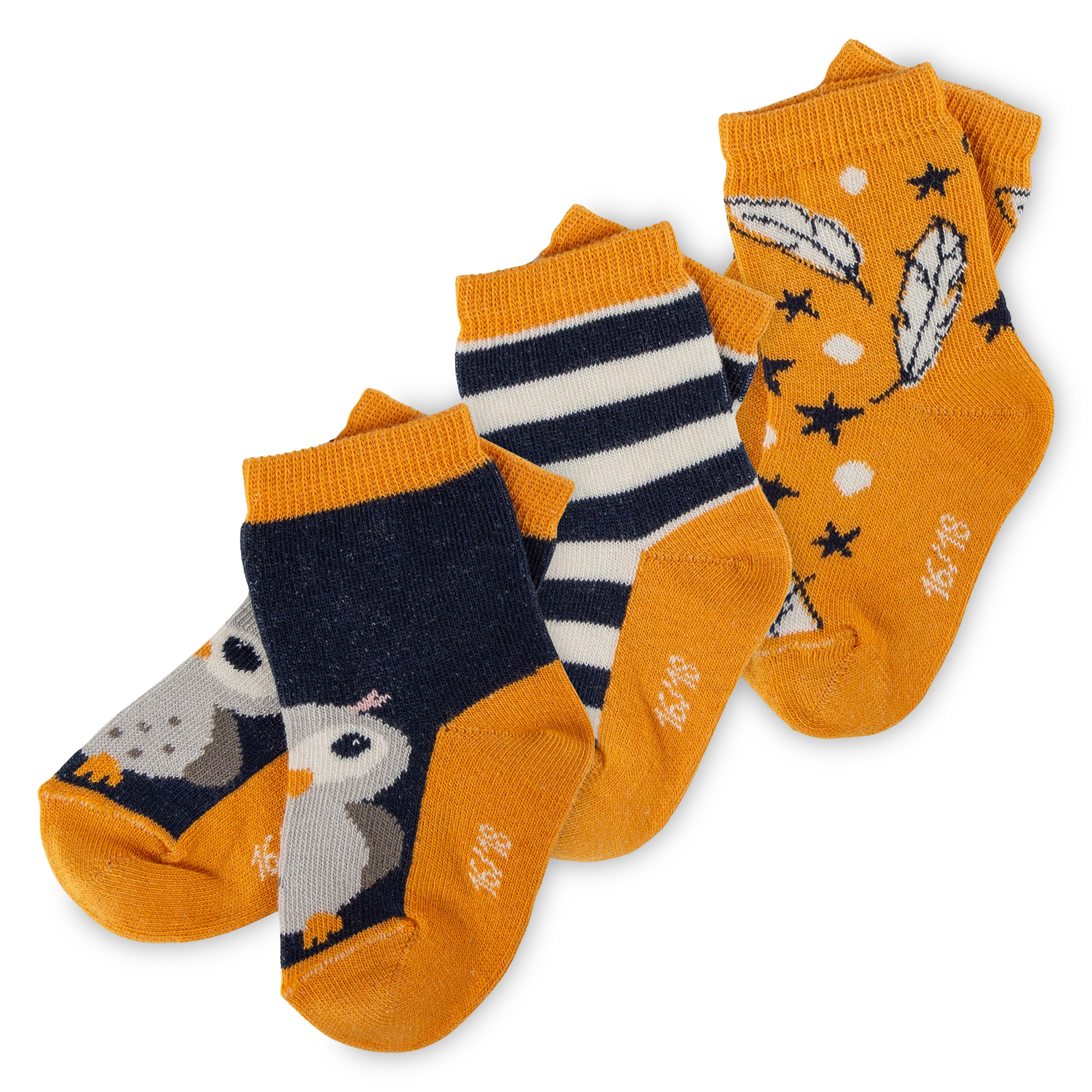 Kinder 3er-Sockenset Eule Magic Owl Kinder 3er-Sockenset Eule Magic Owl