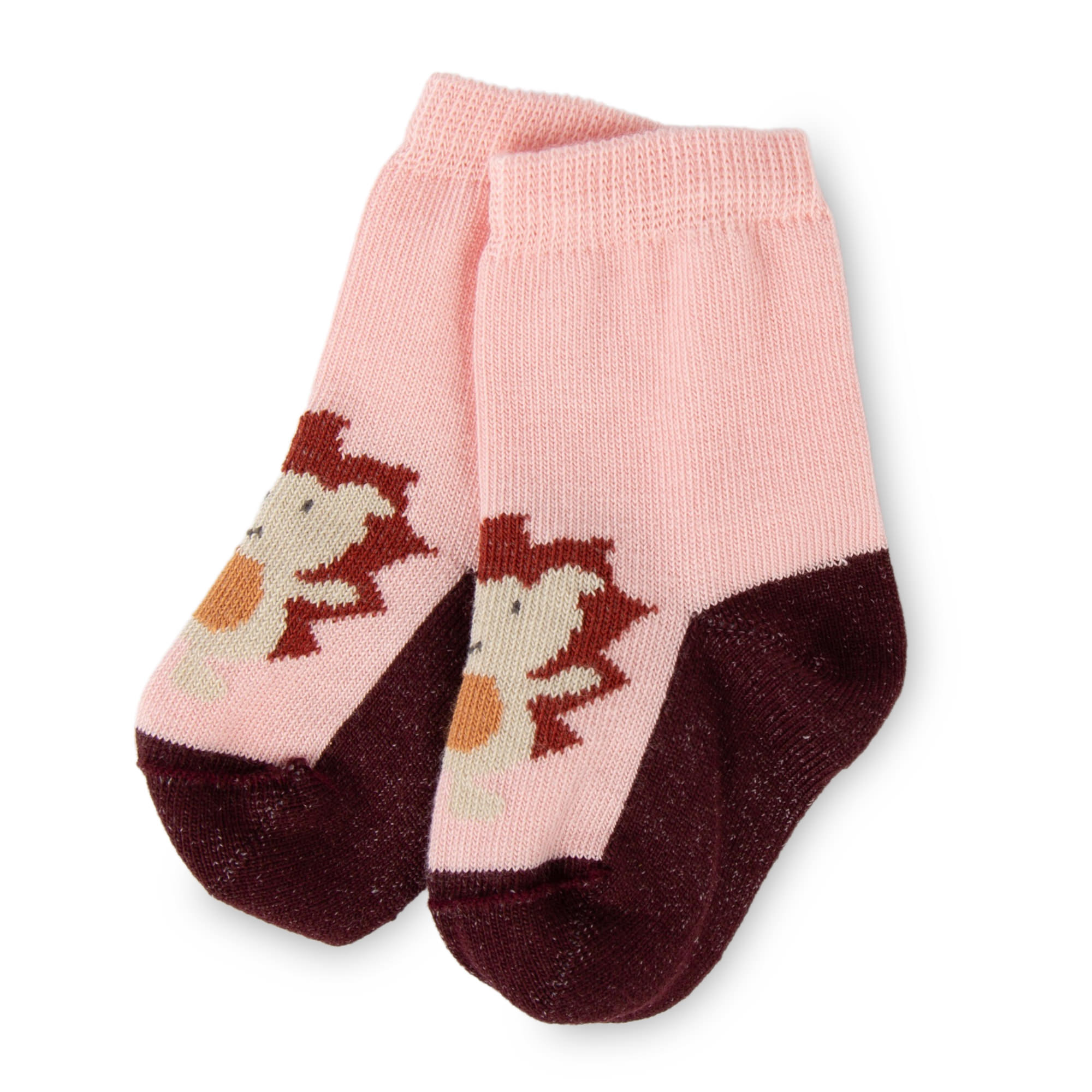 Baby 3er Socken-Set rosa/rotbraun/dunkelrot Baby 3er Socken-Set rosa/rotbraun/dunkelrot