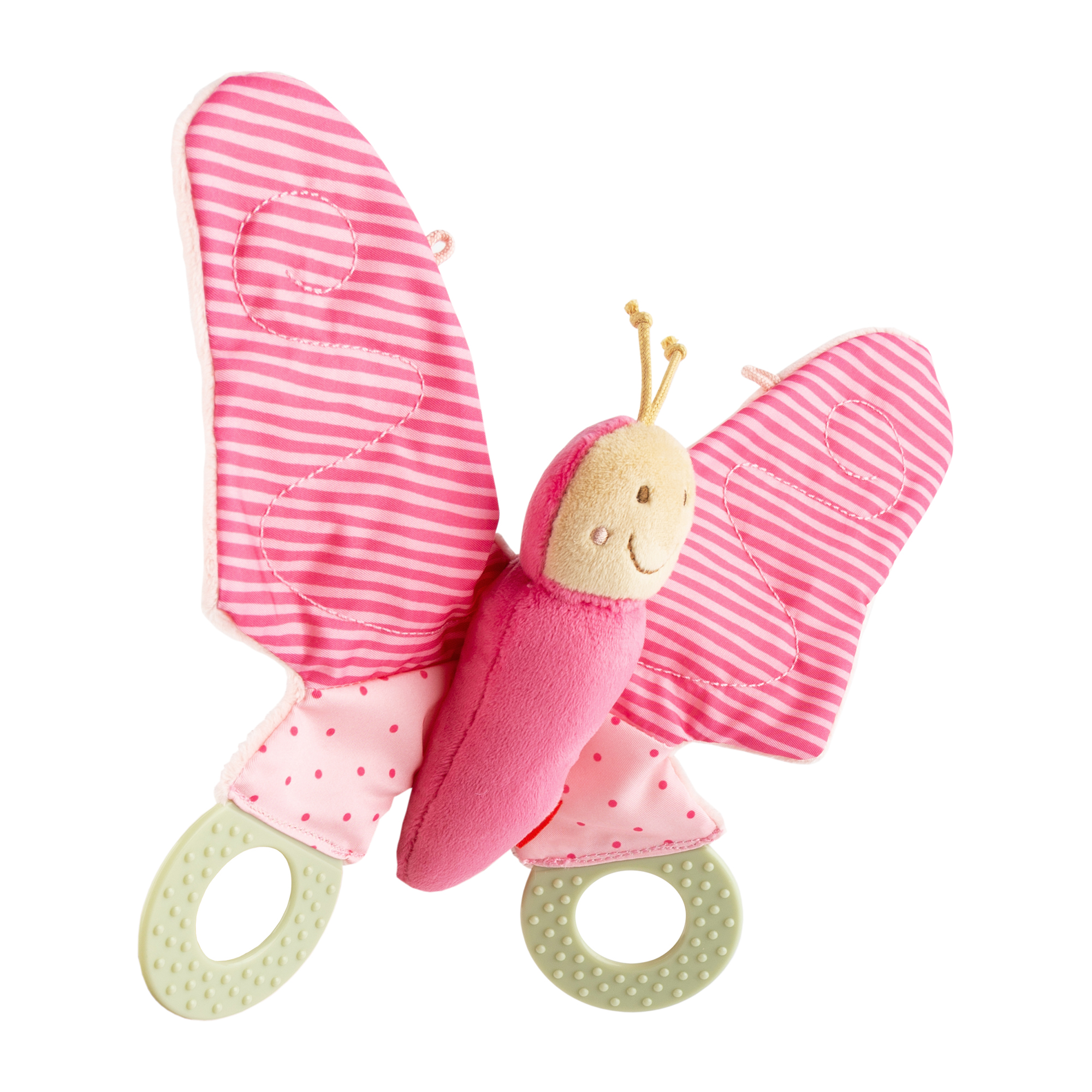 Baby Knister Schmetterling klein, pink Baby Knister Schmetterling klein, pink