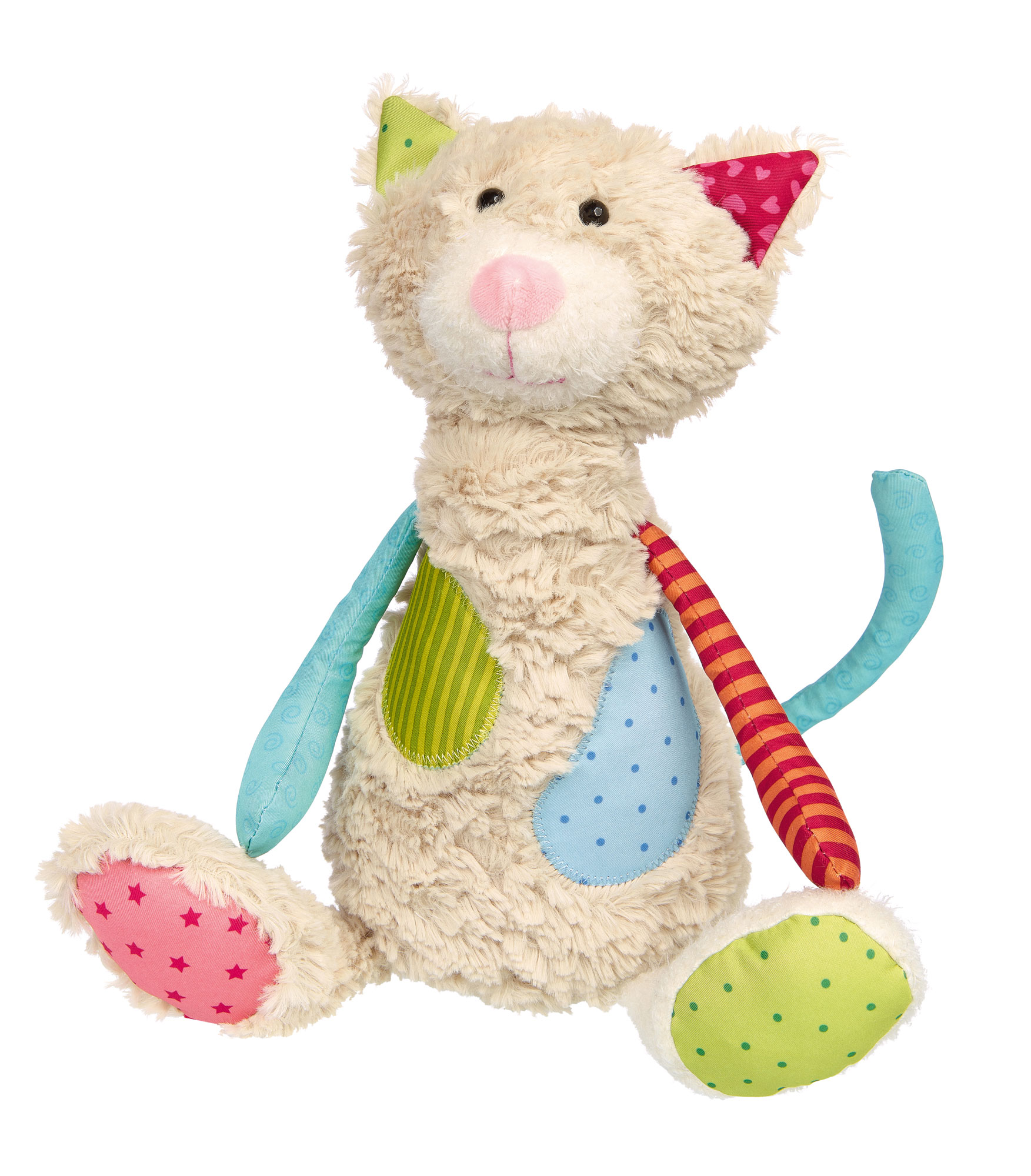 Kuscheltier Katze, Patchwork Sweety