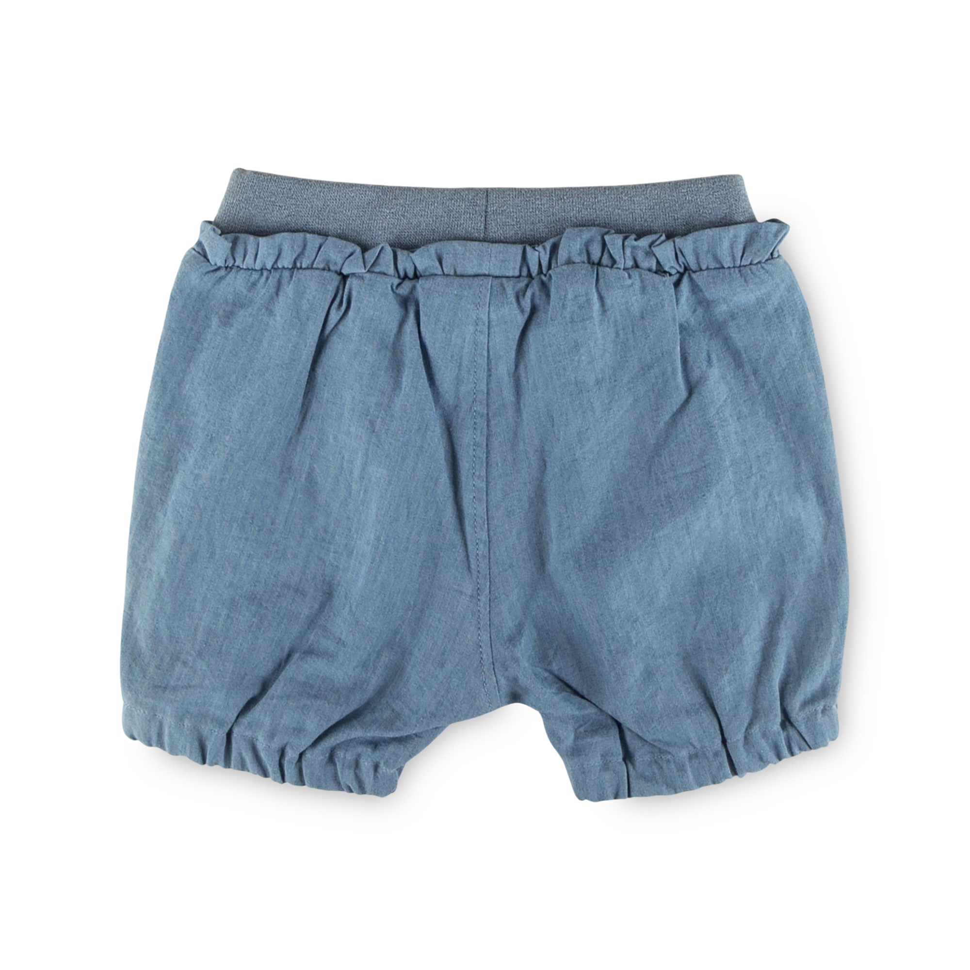 Baby Chambray-Shorts, hellblau