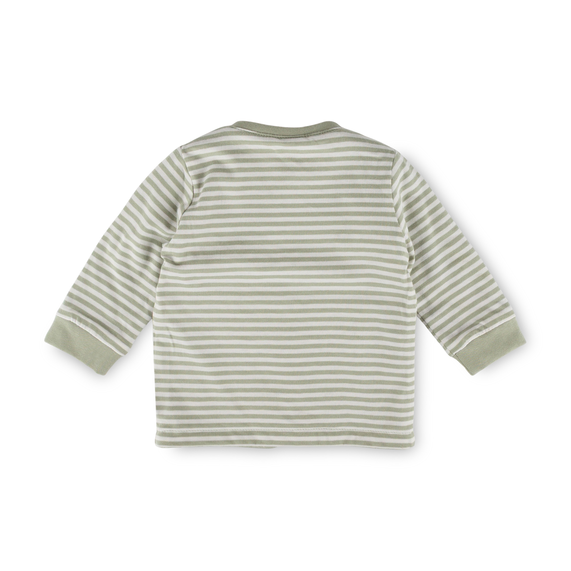 Newborn baby jacket mouse, reversible, green