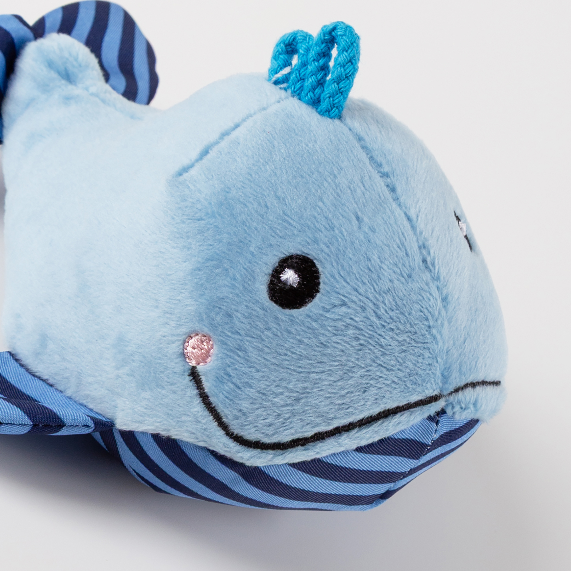 Baby toy rattle whale