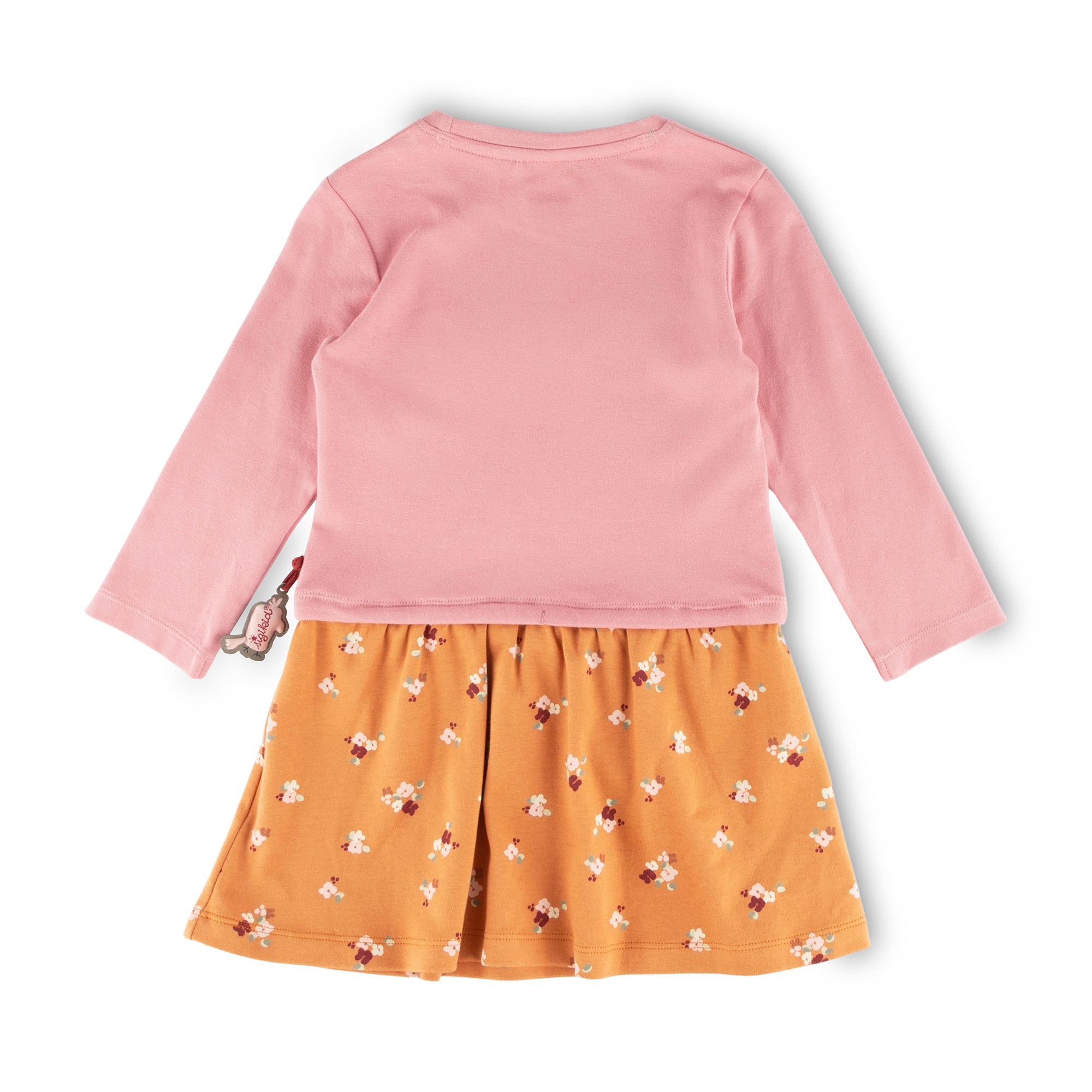 Kinder Kleid mit Blümchen Print, Oberteil rosa Kinder Kleid mit Blümchen Print, Oberteil rosa