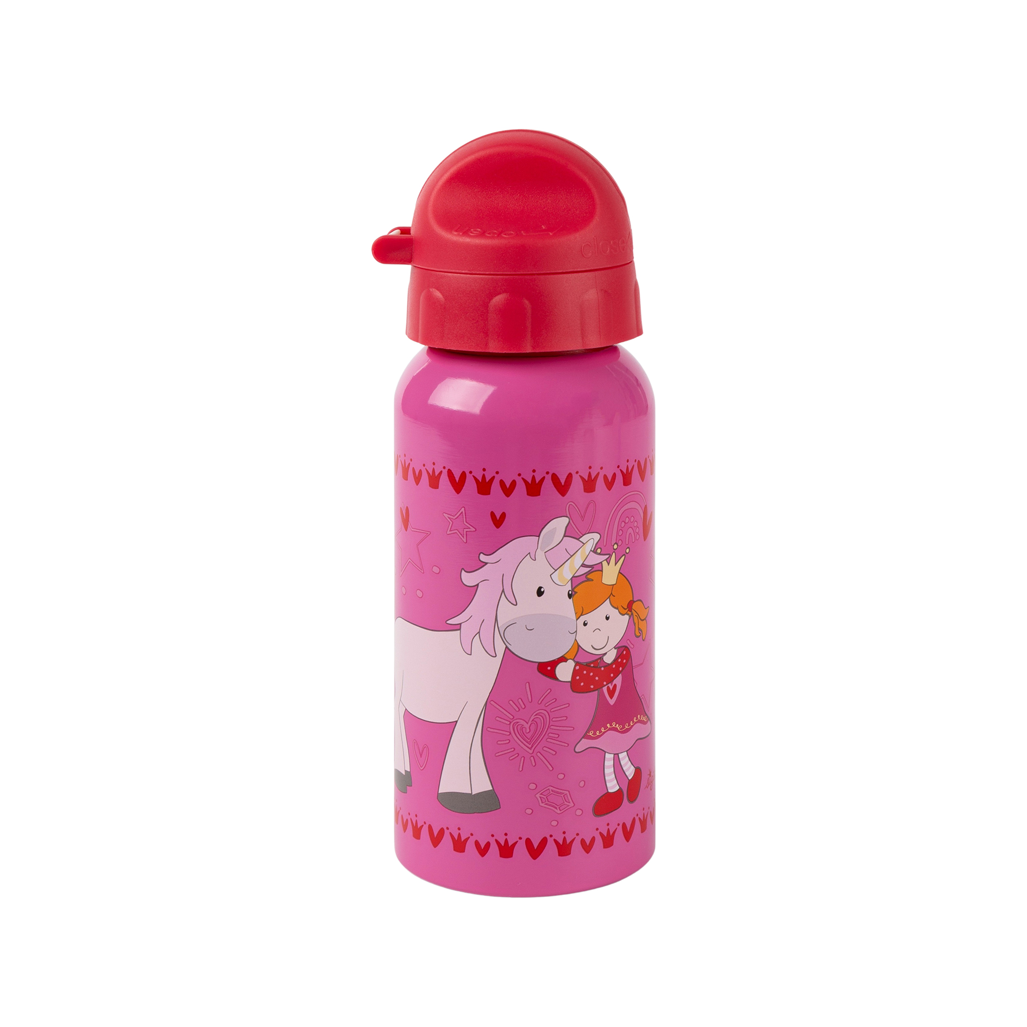 Kinder Set 400ml Edelstahl Trinkflasche und Brotbox, Pinky Queeny Kinder Set 400ml Edelstahl Trinkflasche und Brotbox, Pinky Queeny