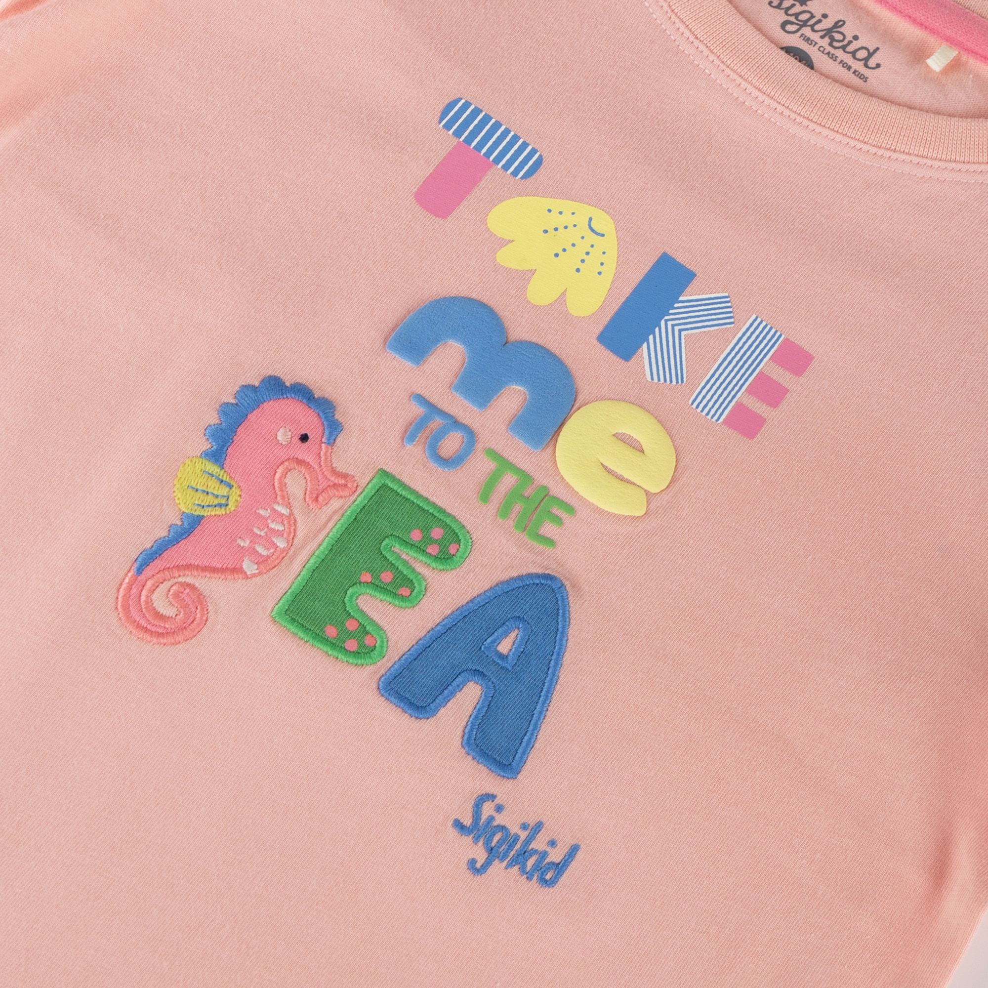 Kinder T-Shirt Take me to the Sea, Summer Vibes