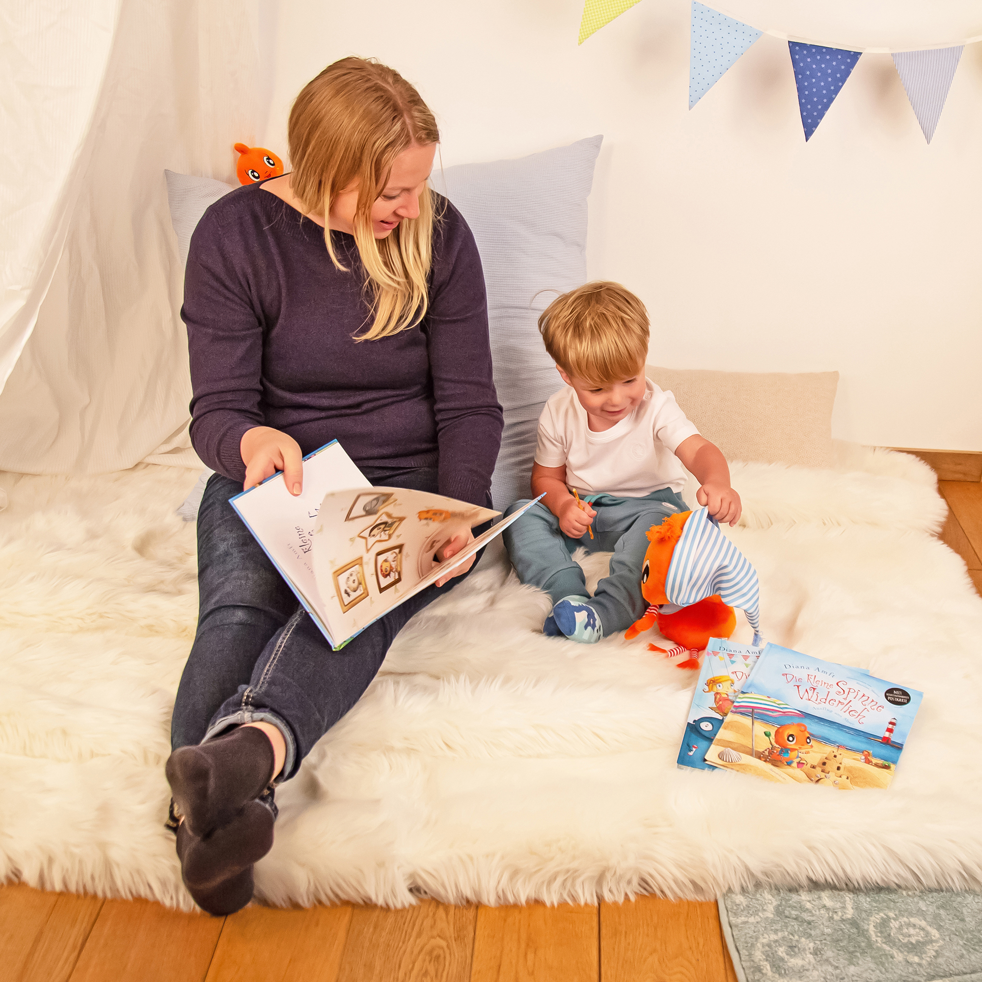 Kuscheltier Die kleine Spinne Widerlich, groß Kuscheltier Die kleine Spinne Widerlich, groß