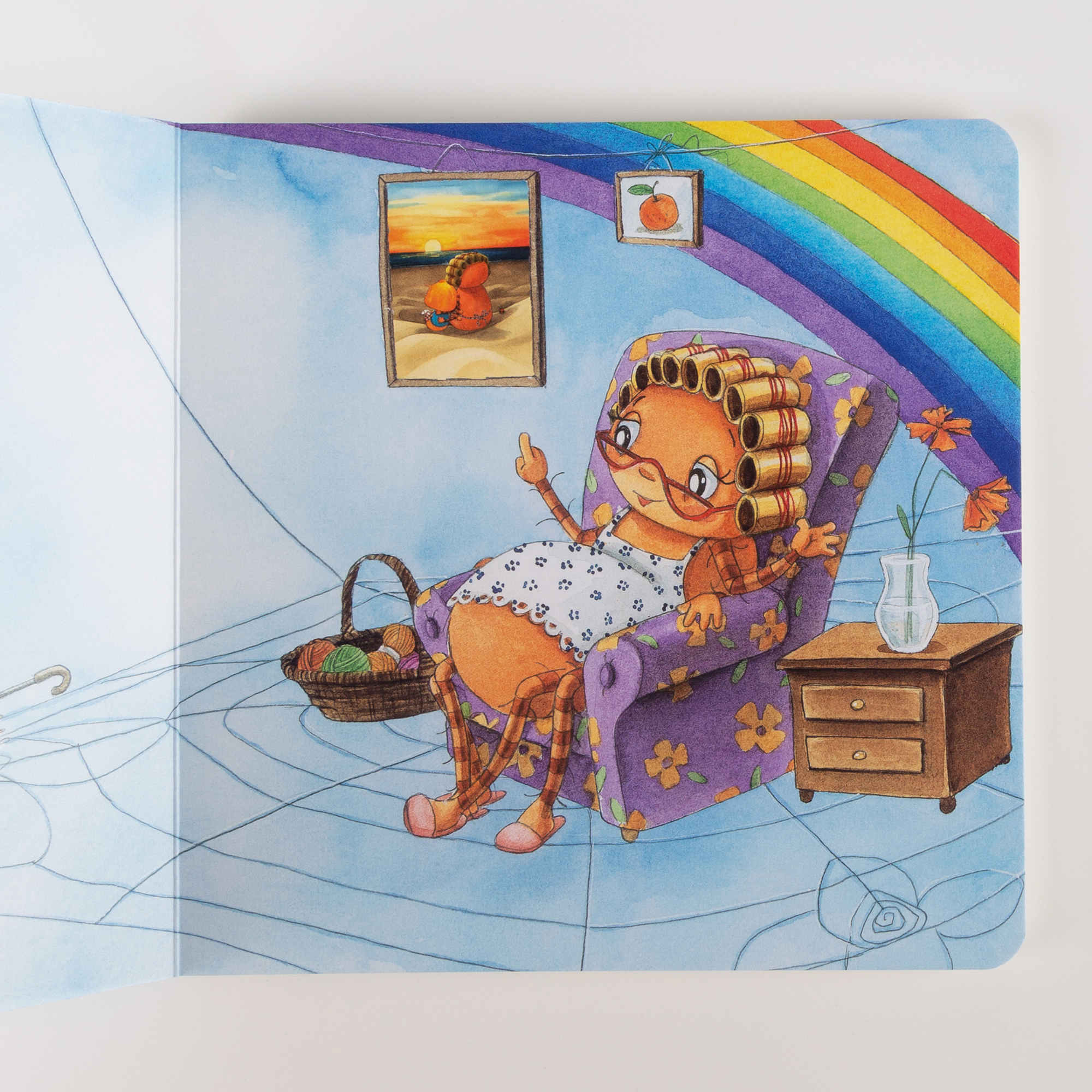 Kinderbuch Die kleine Spinne Widerlich und die Regenbogenfarben - Pappbilderbuch Kinderbuch Die kleine Spinne Widerlich und die Regenbogenfarben - Pappbilderbuch