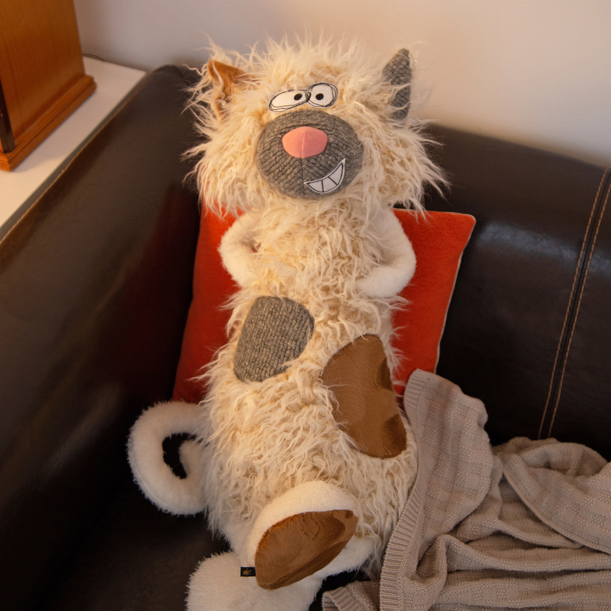 Plush cat Kiez Miez XXL 65 cm, Beasts Plush cat Kiez Miez XXL 65 cm, Beasts