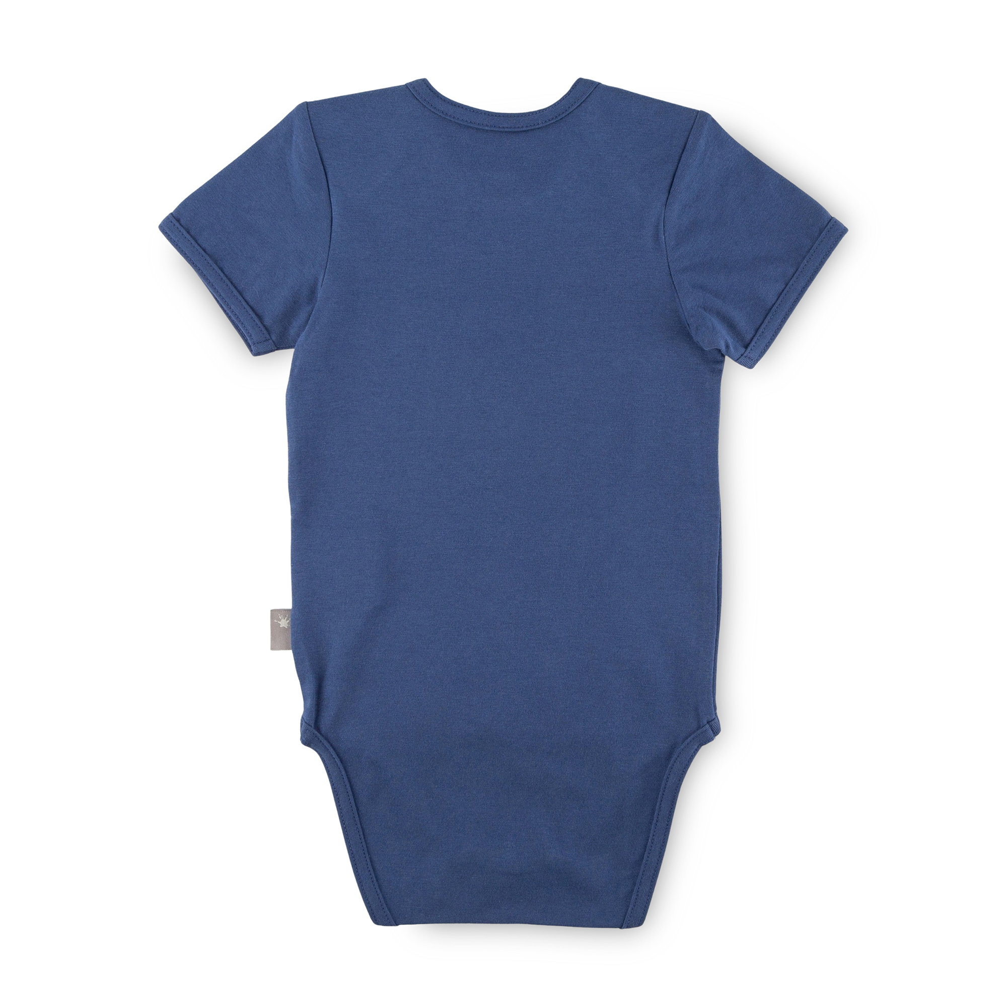 Kurzarm Baby Body Monster, blau Kurzarm Baby Body Monster, blau