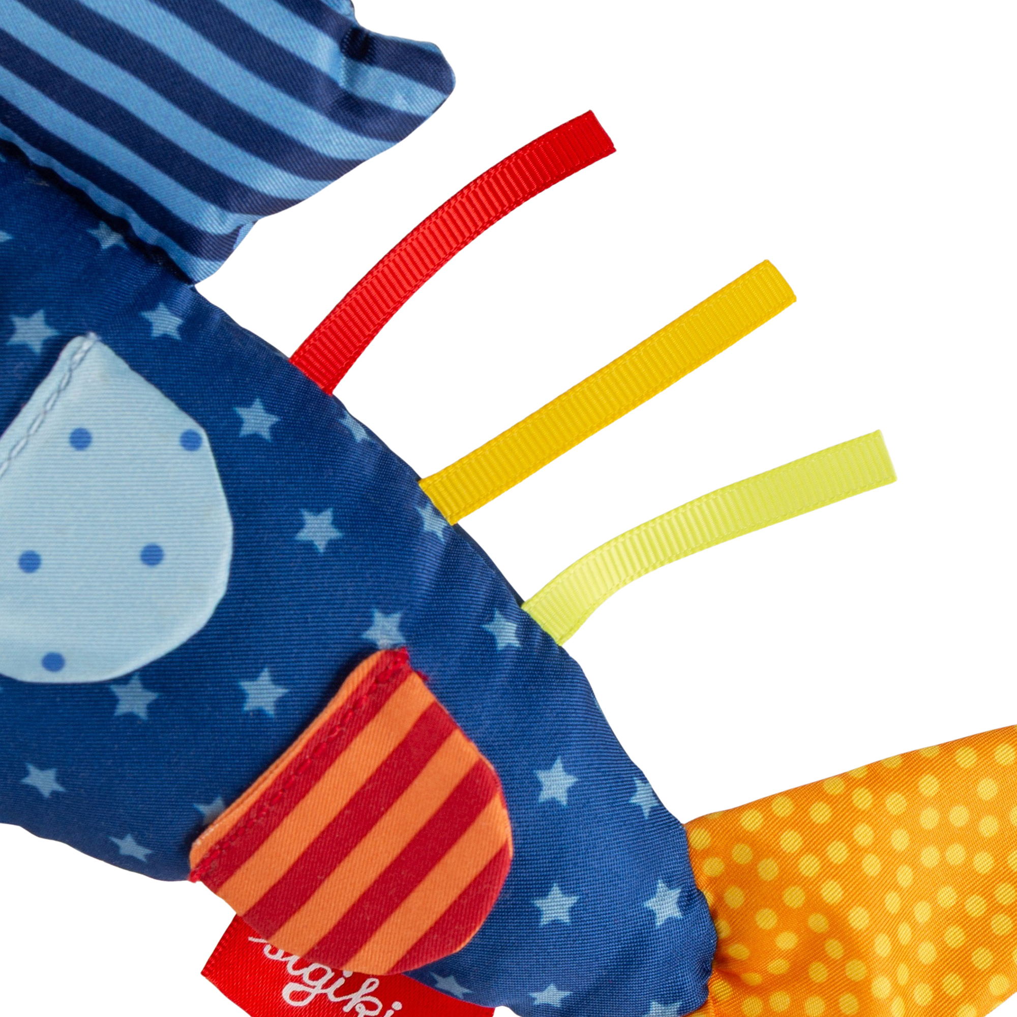 Baby activity soft toy fish, vibrating rattle