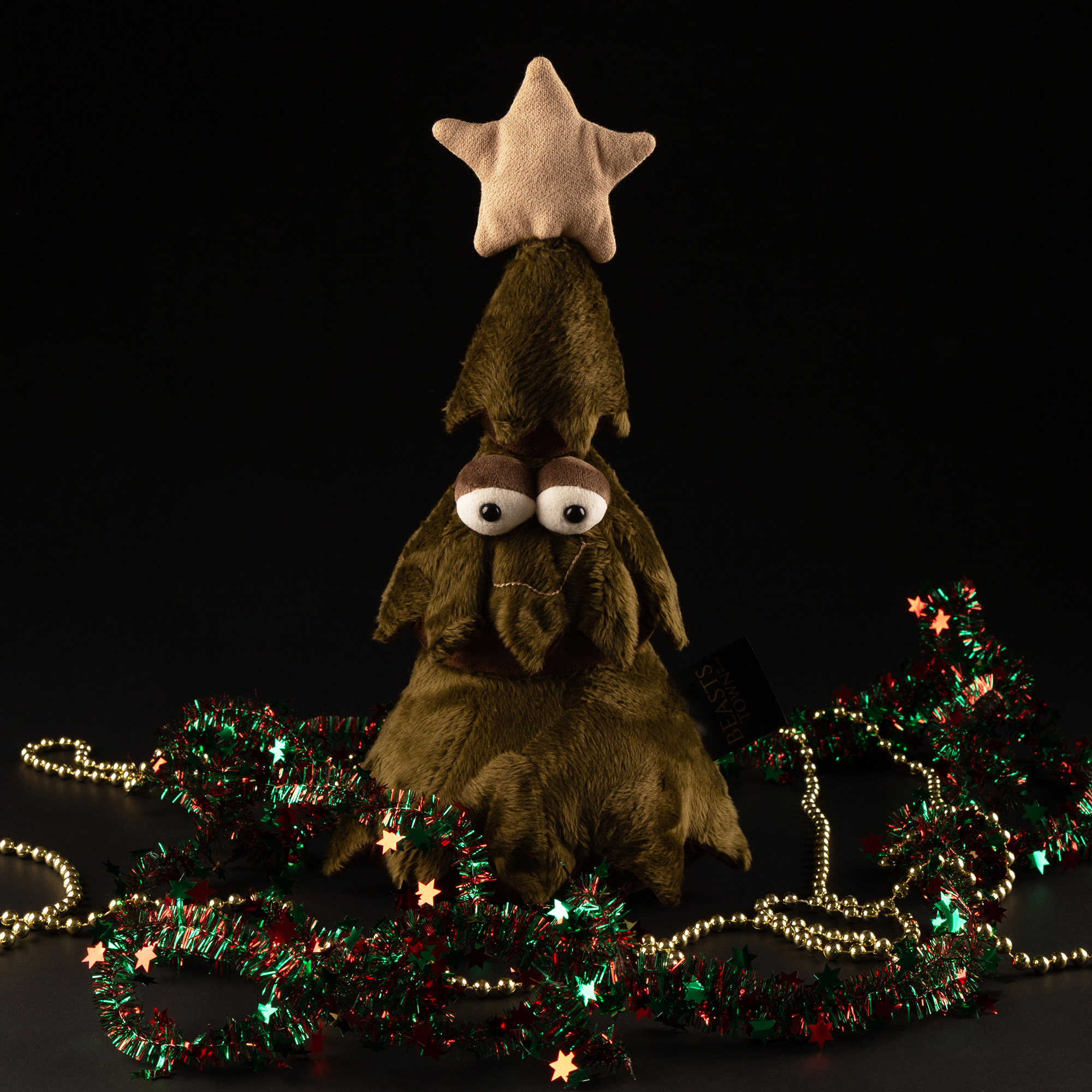 Plush christmas tree Santa Lametta - The Overexpected, Beasts - Delivery date depending on order receipt between 1 December and no later than 17 December, dispatched from sigikid