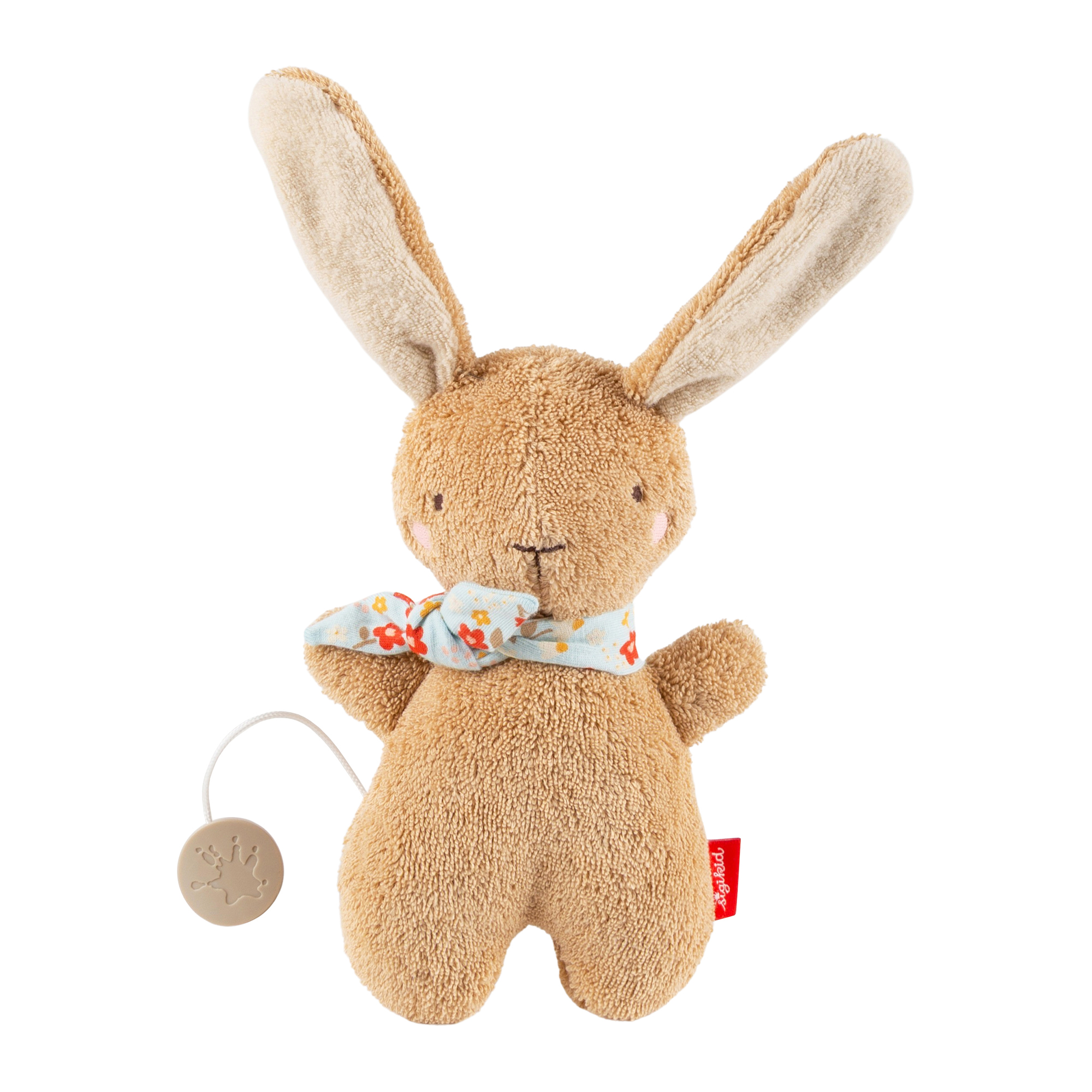 Baby Mini Spieluhr Hase, braun