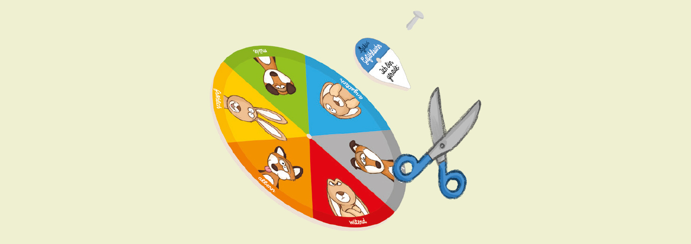 Gefühlsuhr / Stimmungsuhr mit Kindern basteln
