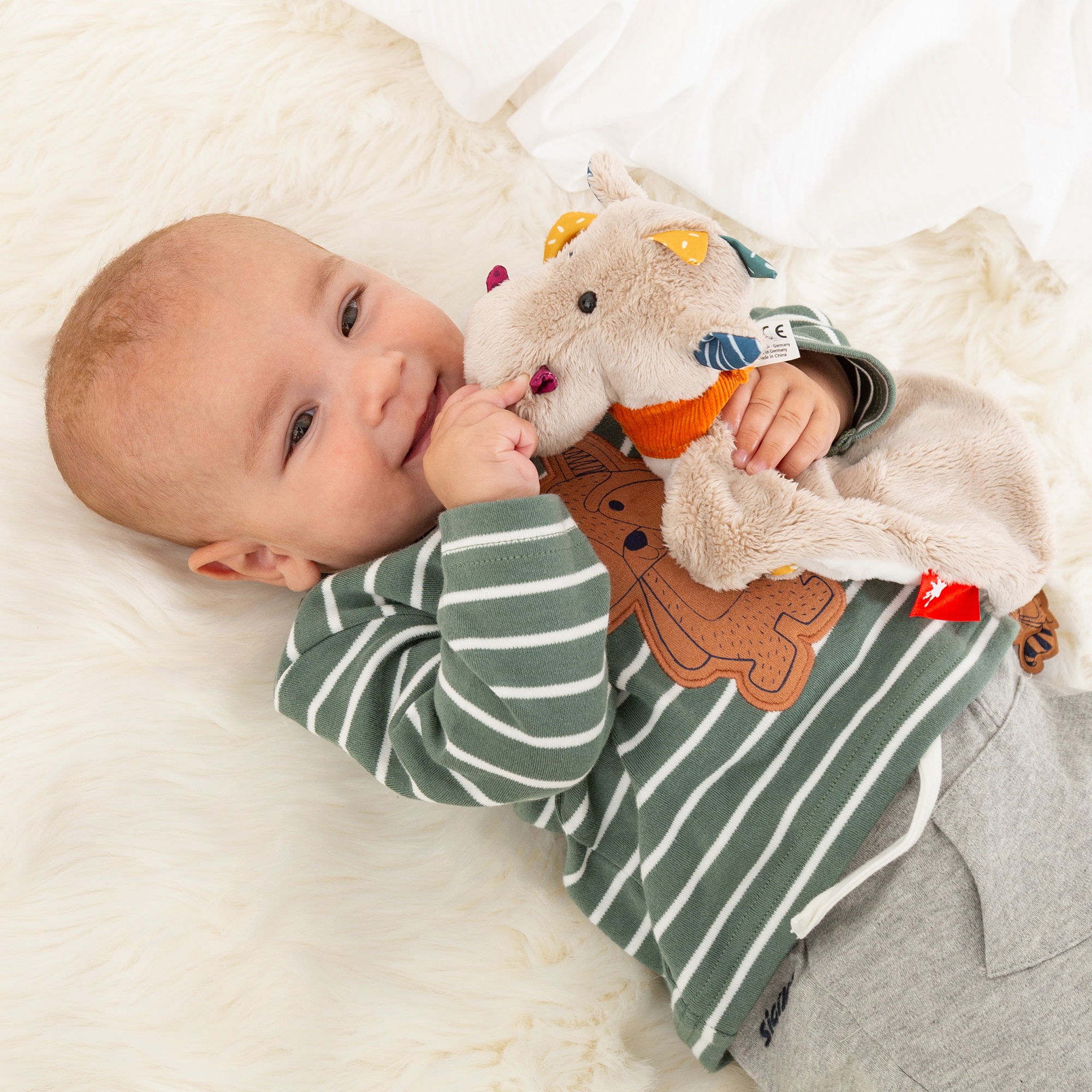 Baby Schnuffeltuch Drache Baby Schnuffeltuch Drache