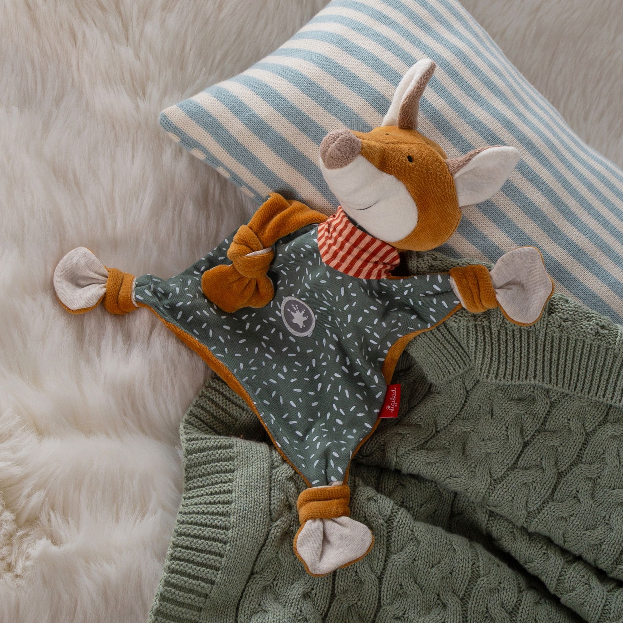 Baby Schnuffeltuch Fuchs
