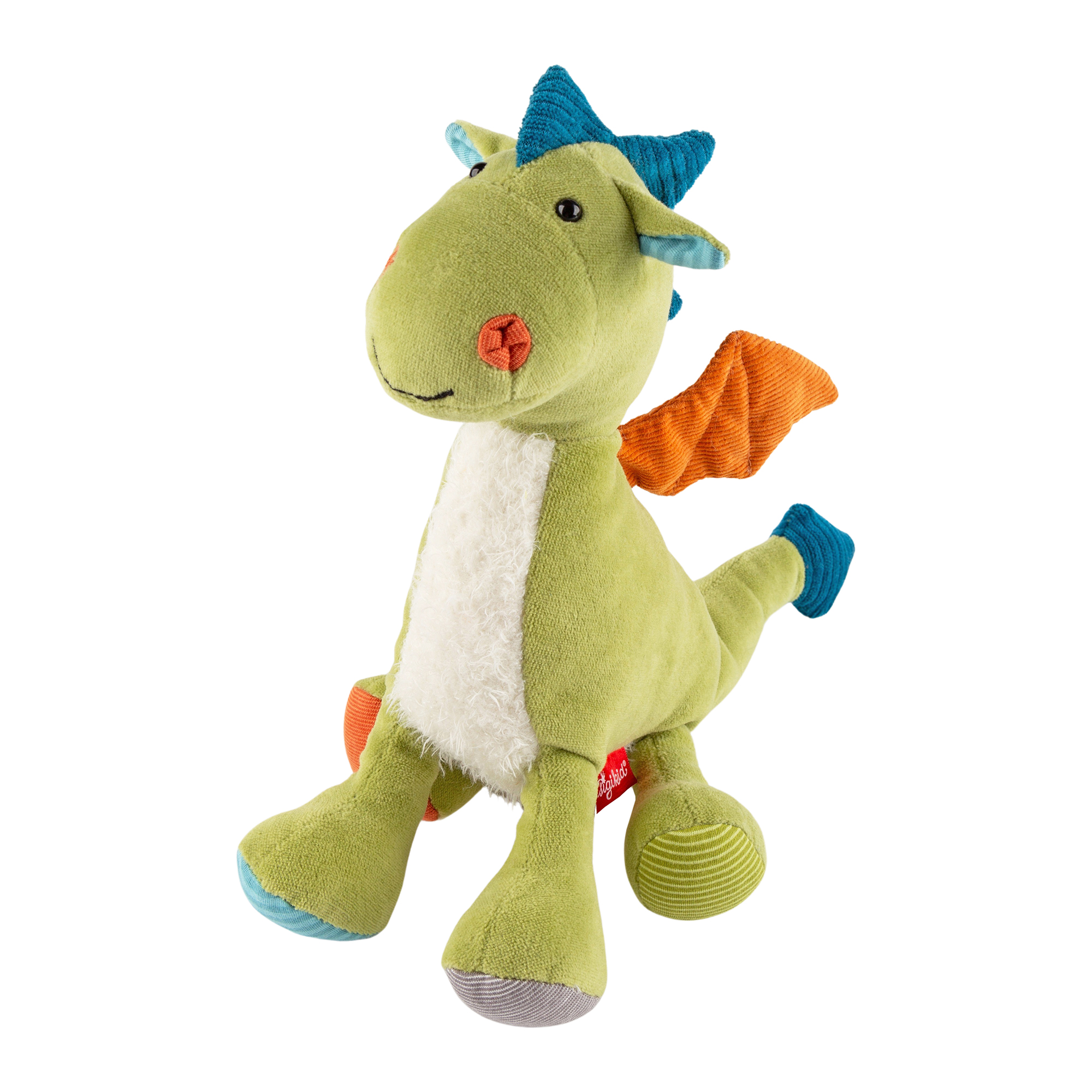 Kuscheltier Drache grün, Patchwork Sweety Kuscheltier Drache grün, Patchwork Sweety
