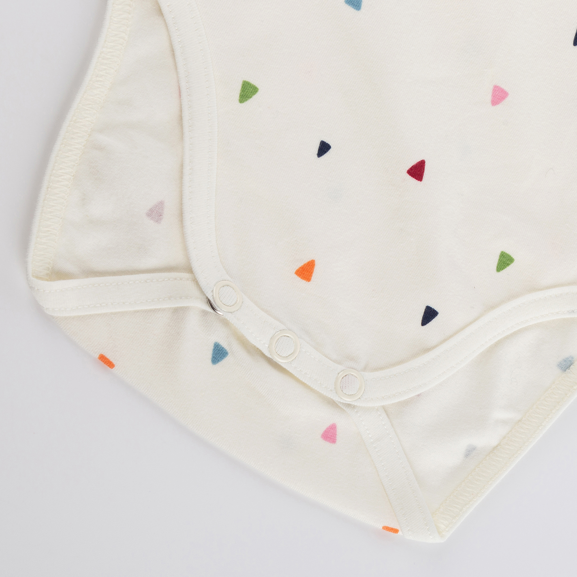 Kurzarm Baby Body, bunt bedruckt Kurzarm Baby Body, bunt bedruckt