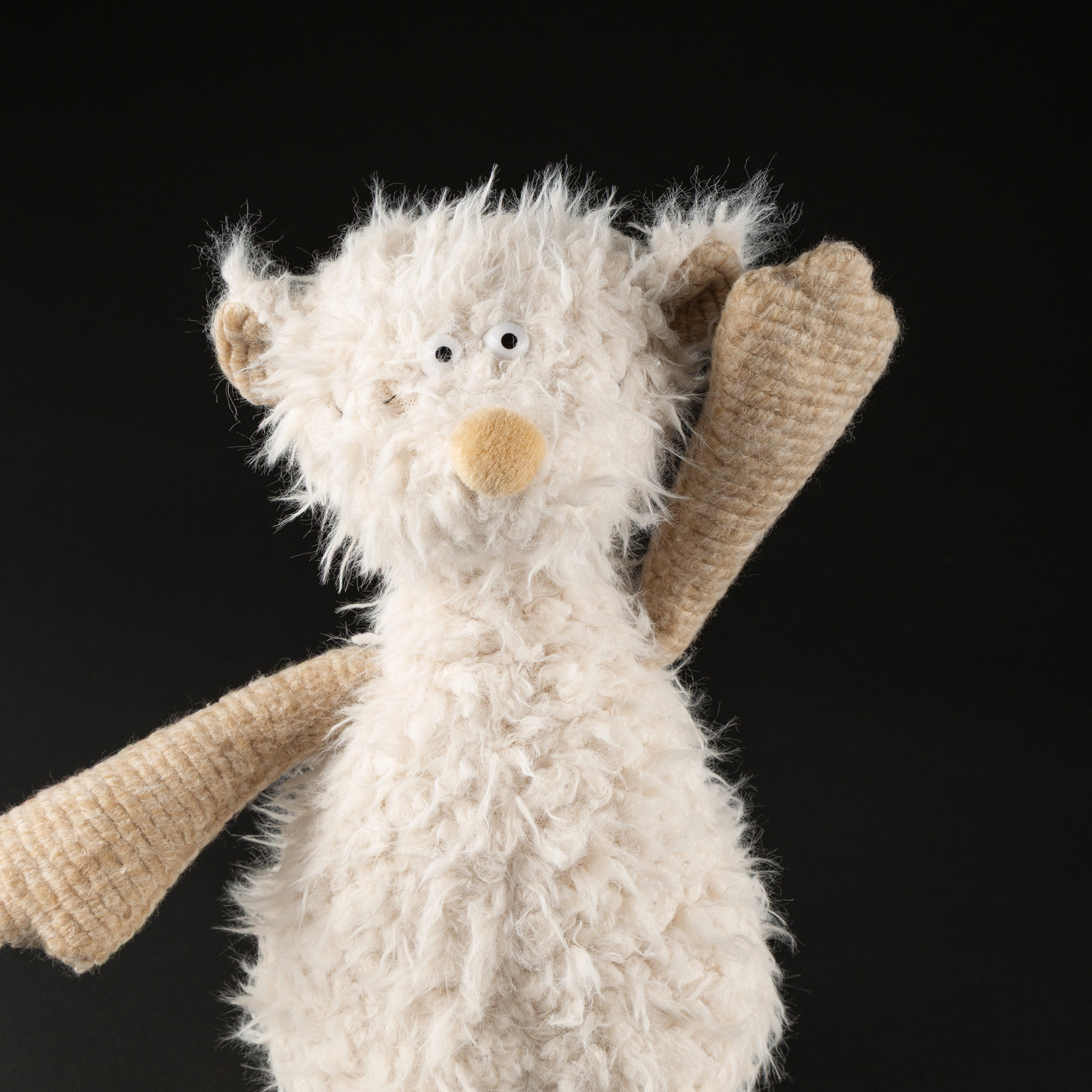 Kuscheltier Bär Zottel Ach Good!, écru