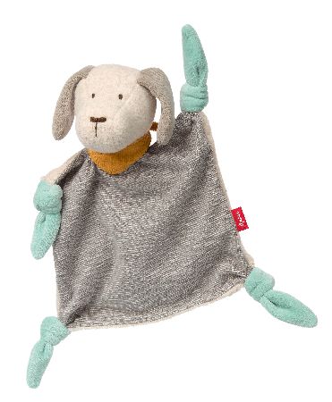 Baby soft toy comforter dog, Signature Collection