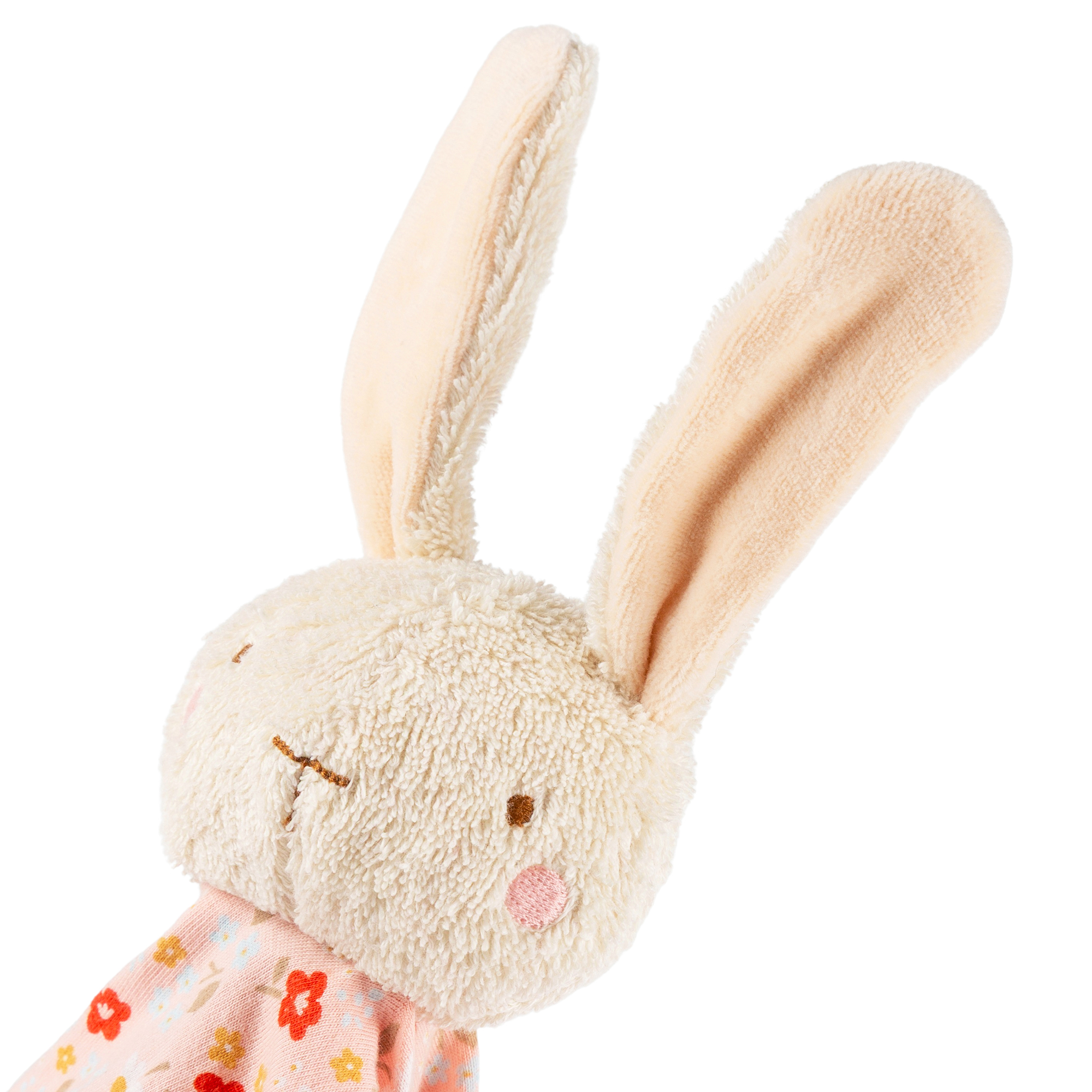 Baby comforter blankie bunny, pink