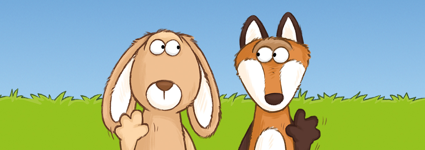 Fuchs und Hase: eine außergewöhnliche Freundschaft