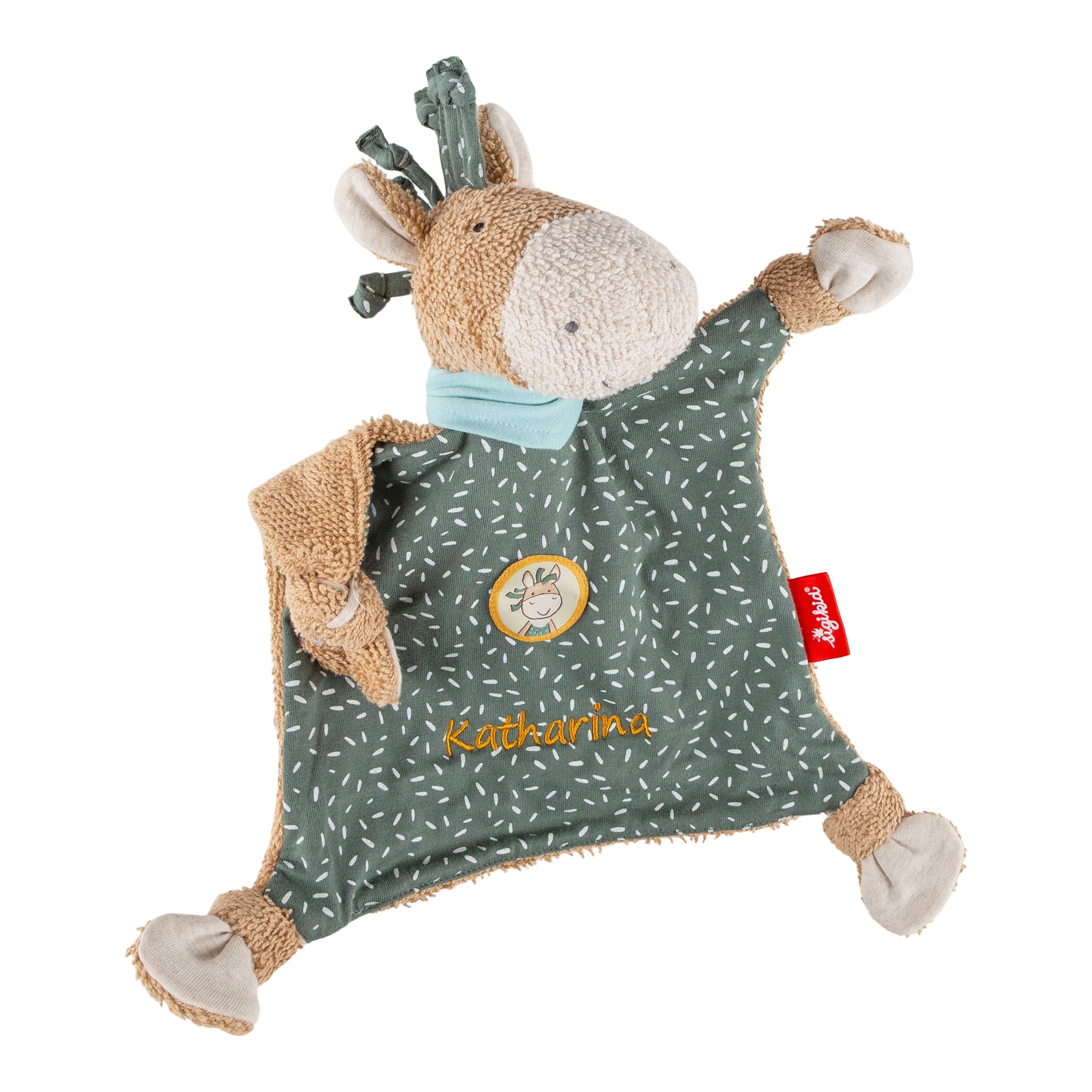 Namensschnuffeltuch Pony WiWi-Wiah Namensschnuffeltuch Pony WiWi-Wiah