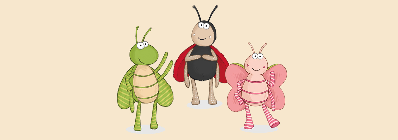Insekten Such- und Zählbild