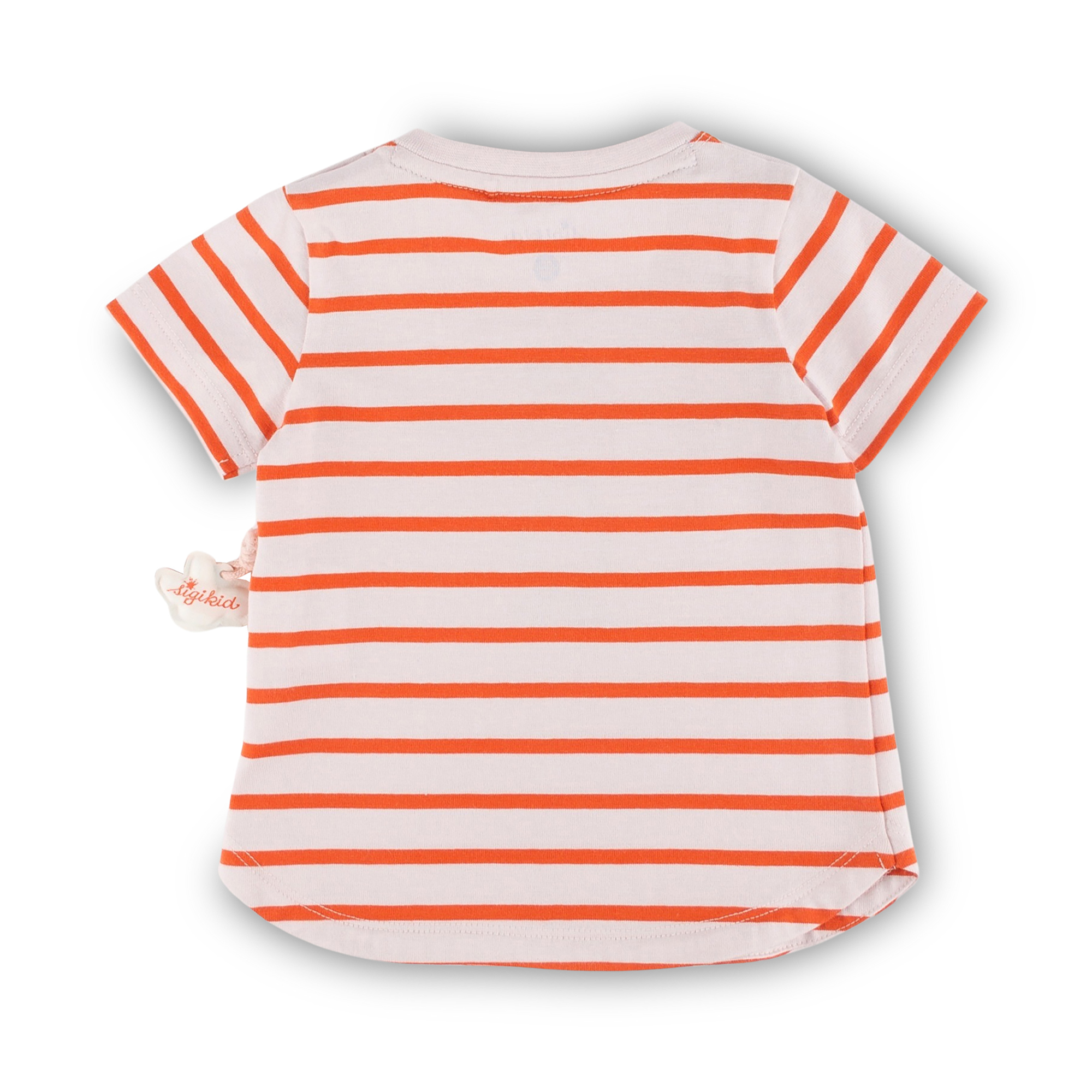 Baby kurzarm Longshirt Marienkäfer, gestreift
