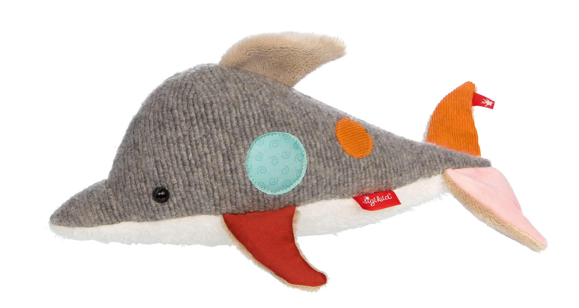 Kuscheltier Delfin, Patchwork Sweety Kuscheltier Delfin, Patchwork Sweety