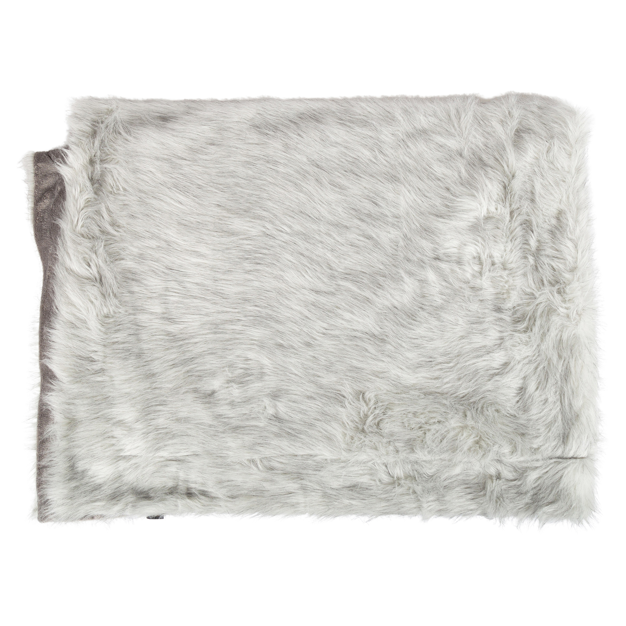 Kuscheldecke Plüsch silbergrau, Beasts Kuscheldecke Plüsch silbergrau, Beasts