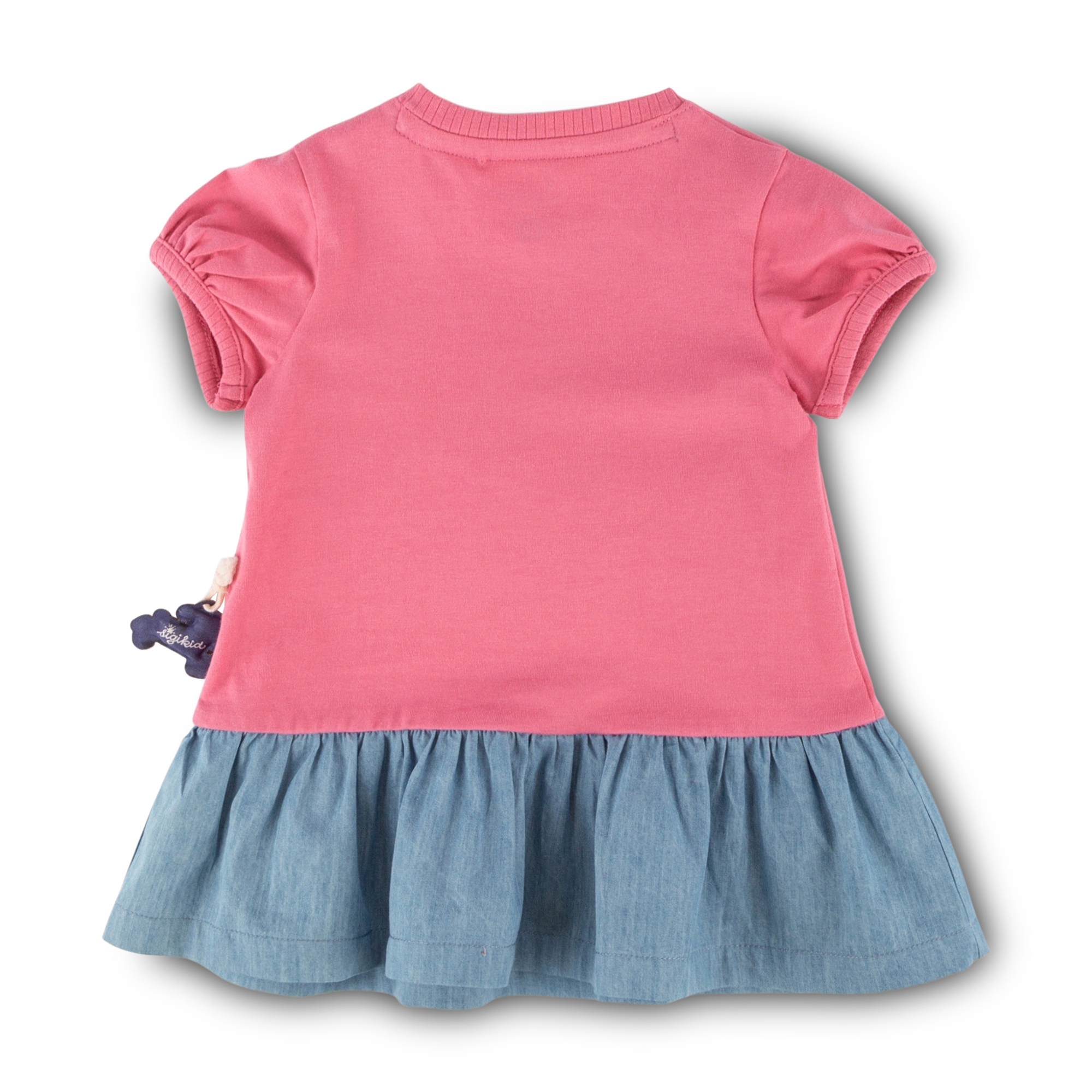 Baby Kleid rosa, Hündchen Funny Dog Baby Kleid rosa, Hündchen Funny Dog