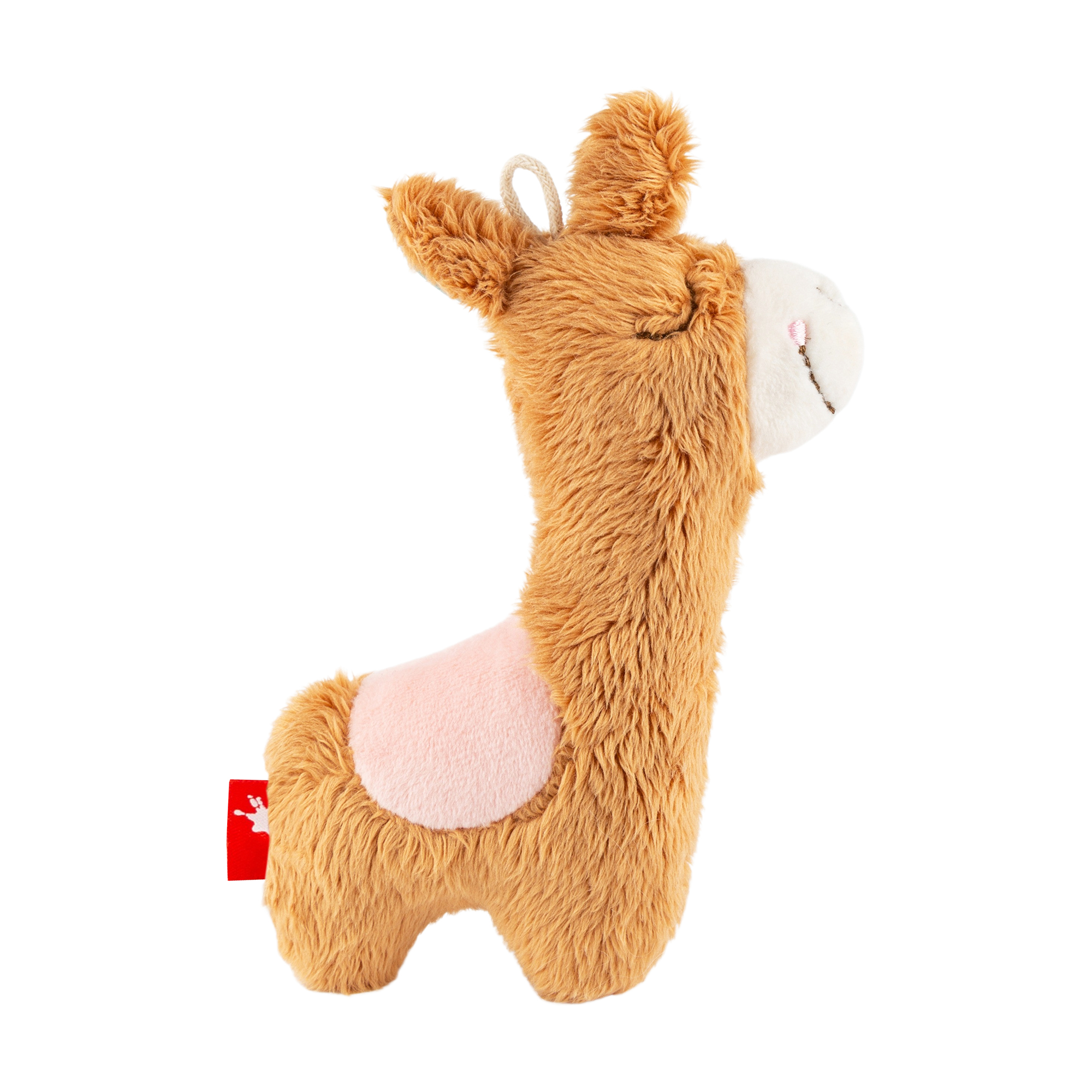 Baby Greifling Lama, Red Stars Baby Greifling Lama, Red Stars