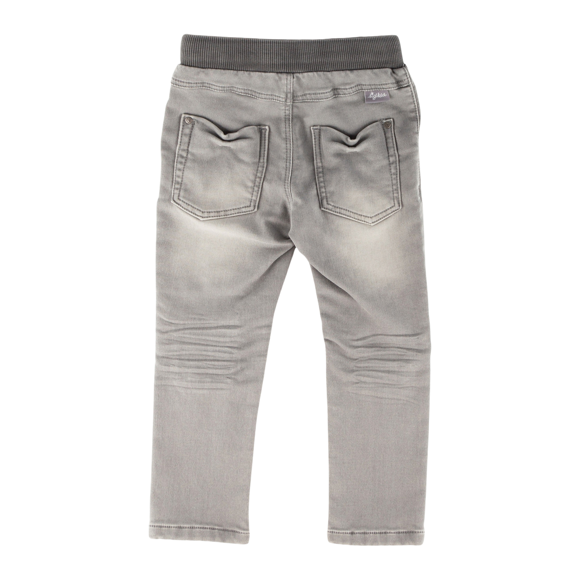 Kinder Jeans Used Look, hellgrau Kinder Jeans Used Look, hellgrau