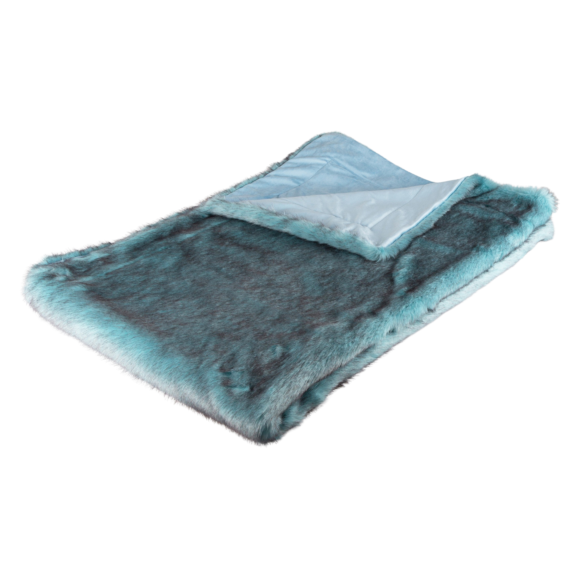 Beasts Plüsch Kuscheldecke, türkisblau