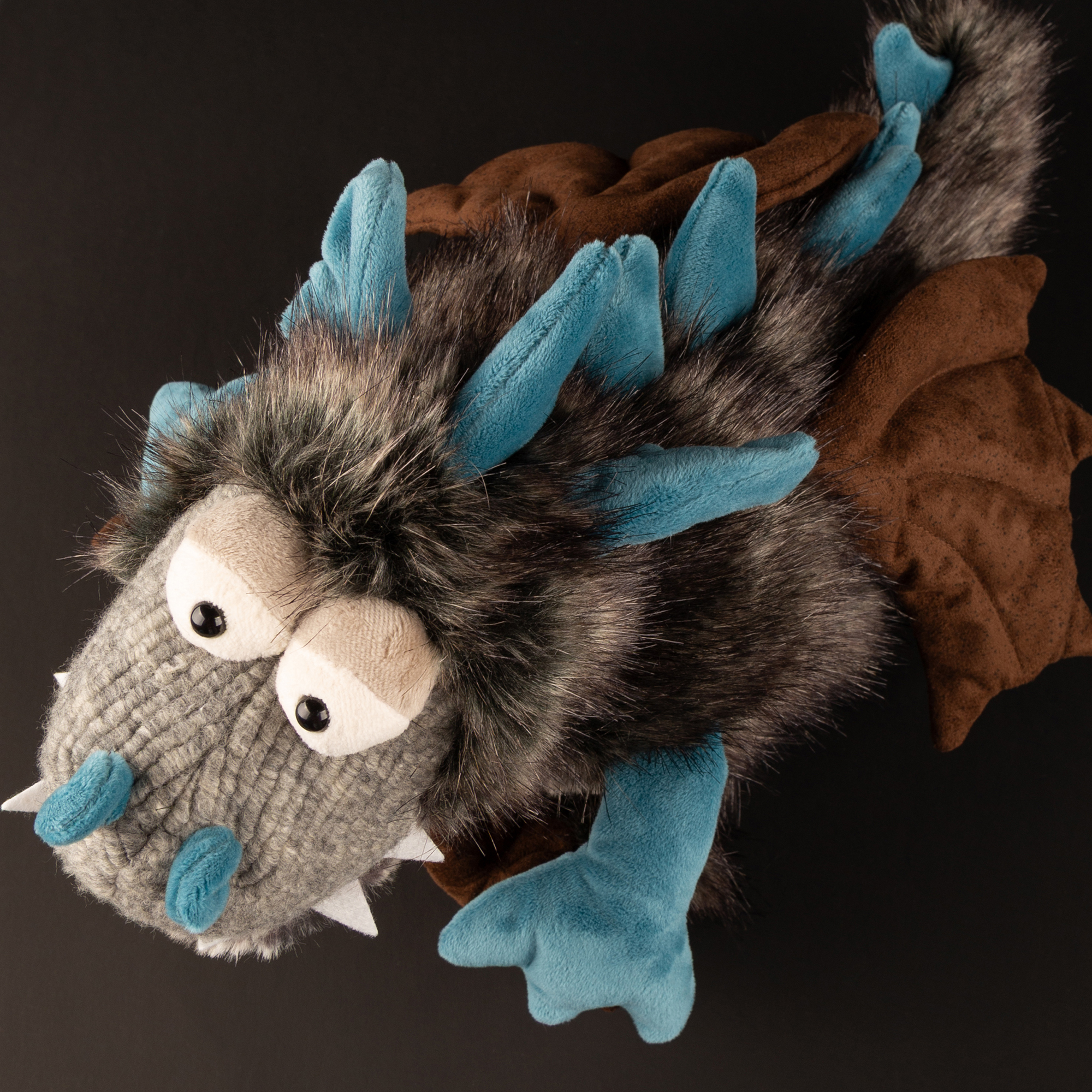 Plush toy dragon Middle Age, Beasts collection