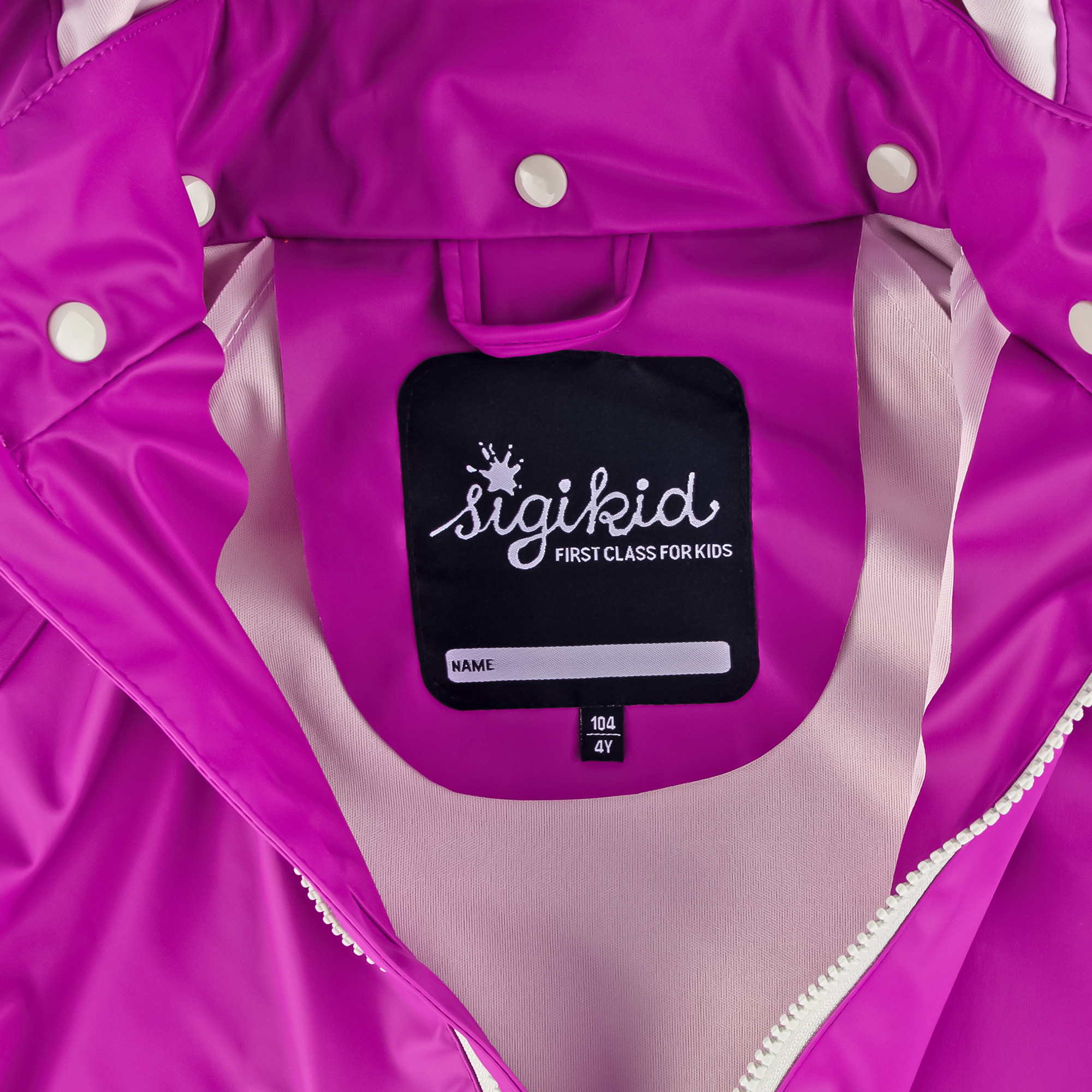 Kinder Regenjacke, violett