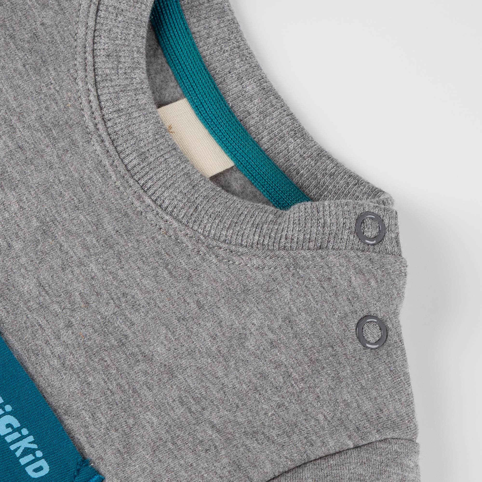 Baby Sweatshirt Fahrzeuge, grau