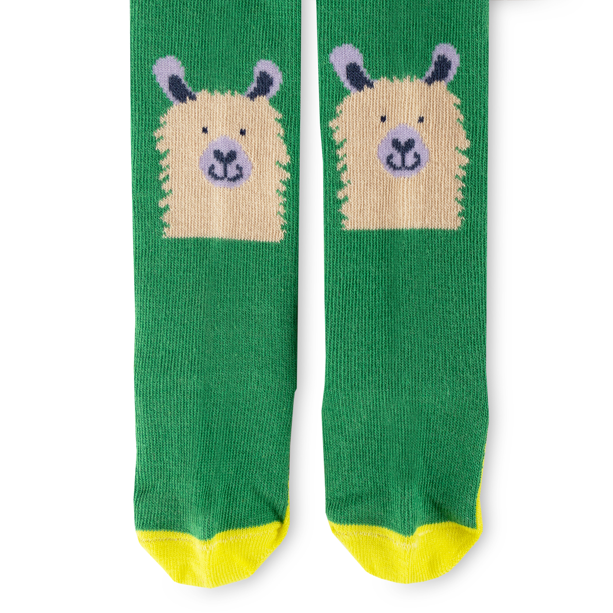 Baby Strumpfhosen 2er-Set Lama, grün und pink Baby Strumpfhosen 2er-Set Lama, grün und pink