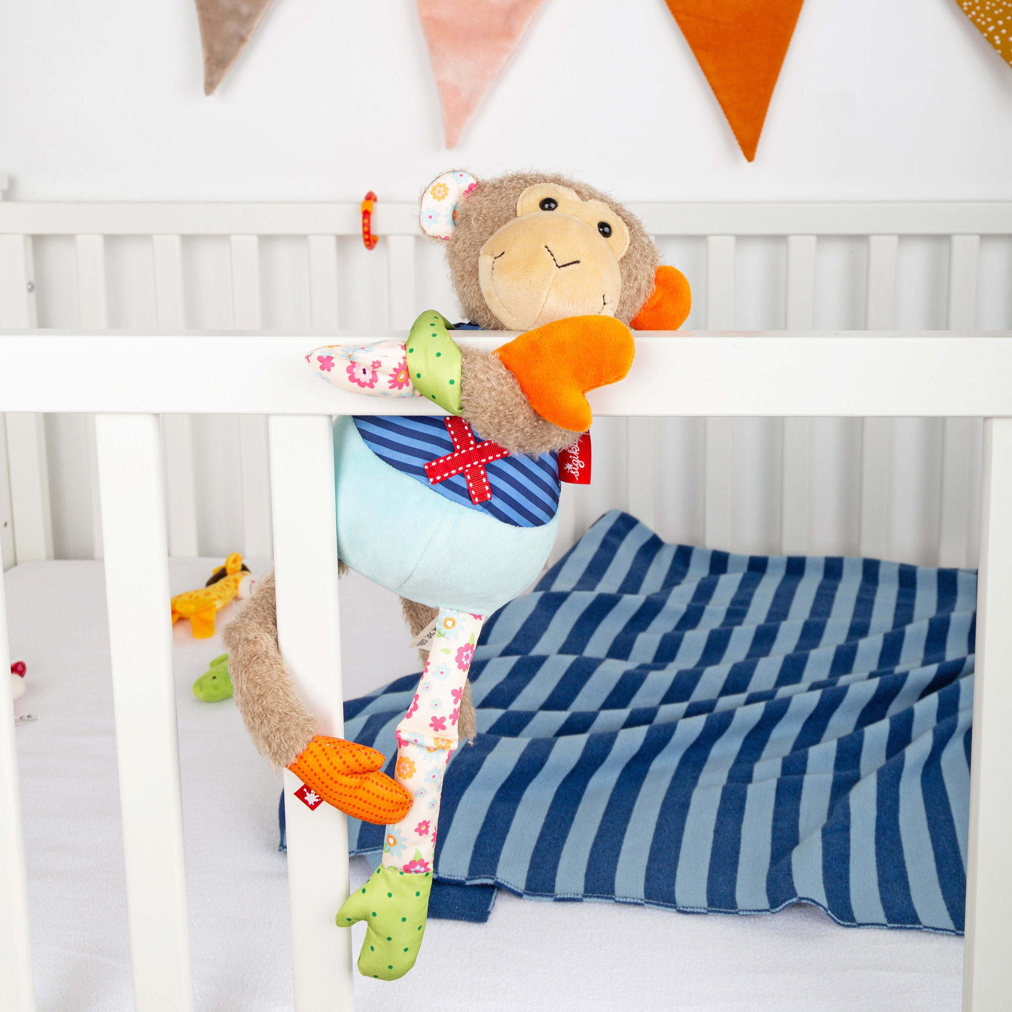 Kuscheltier Affe, Patchwork Sweety Kuscheltier Affe, Patchwork Sweety