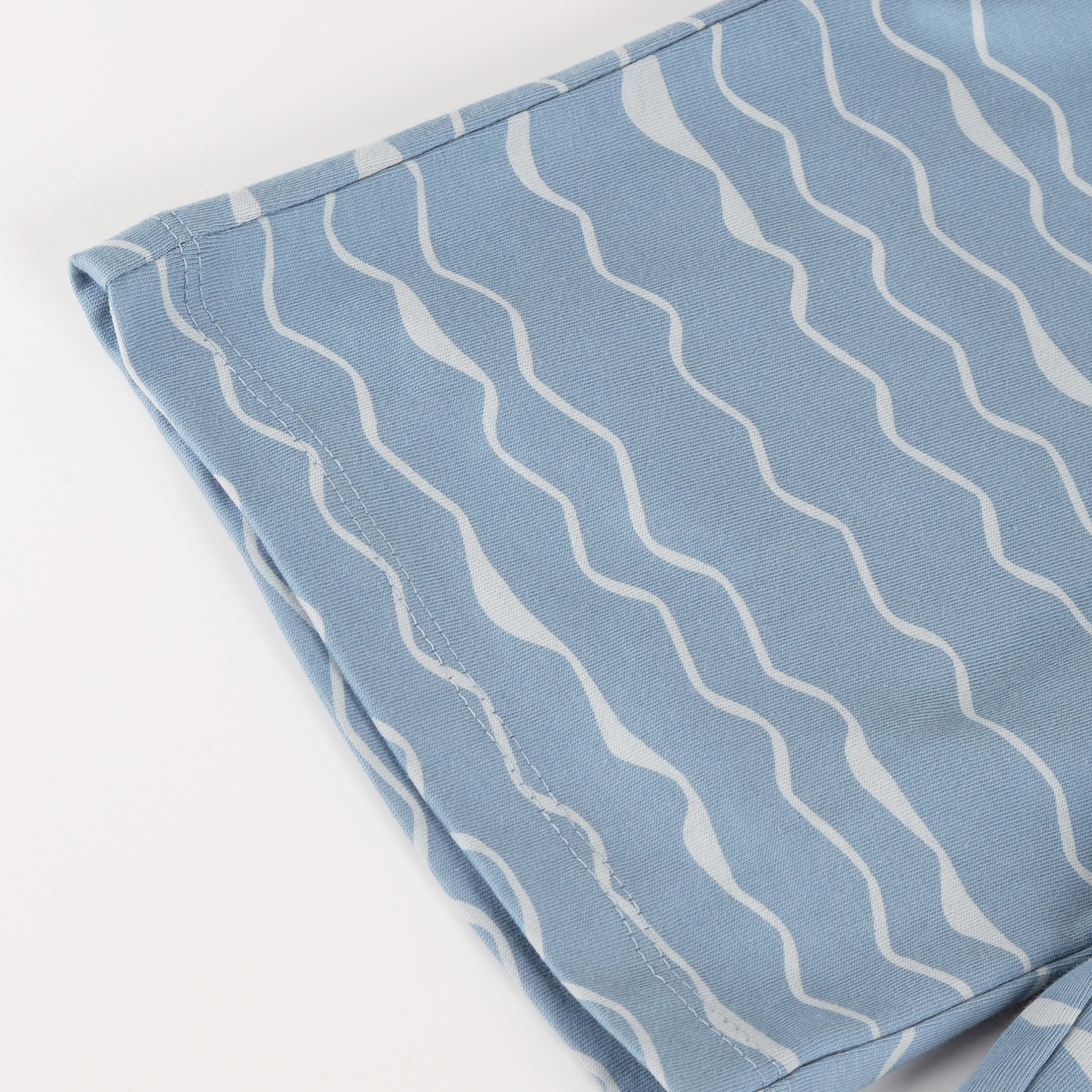 Kurzer Kinder Pyjama Wal, hellblau