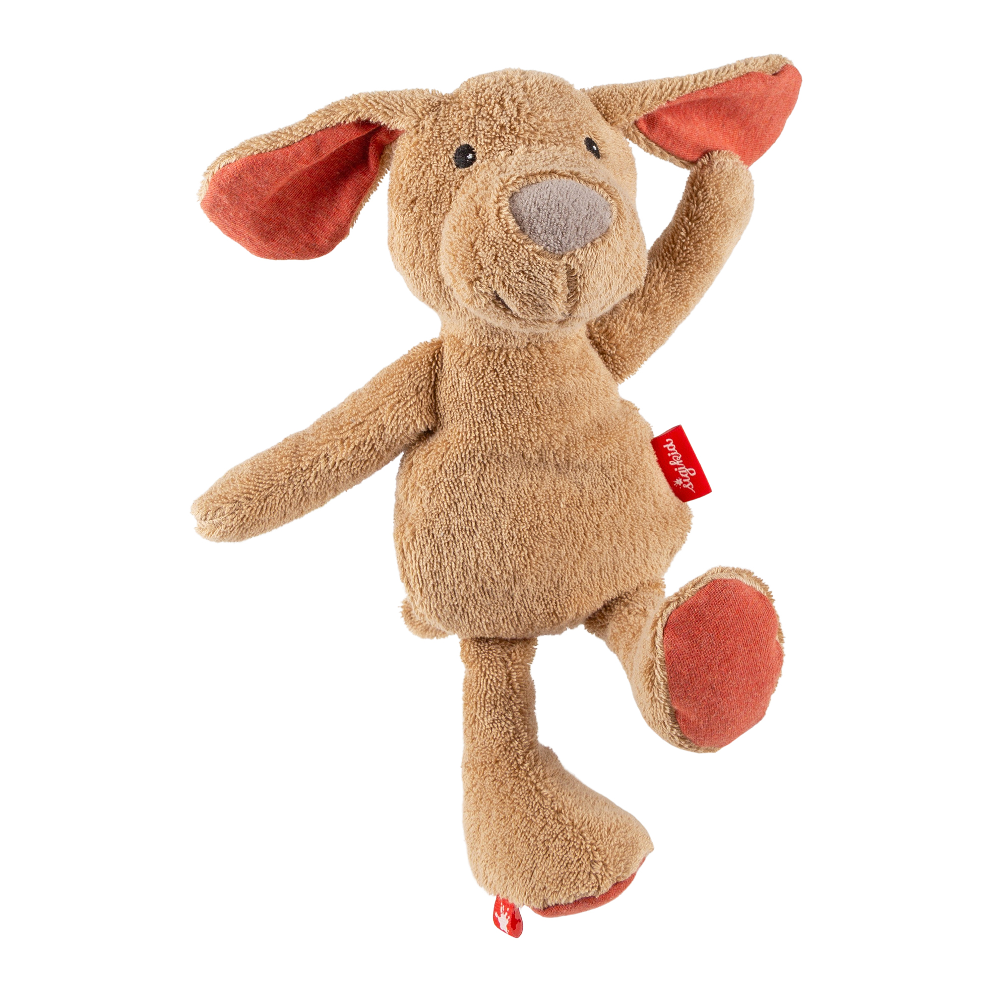 Kuscheltier Hund Natural Friends, braun