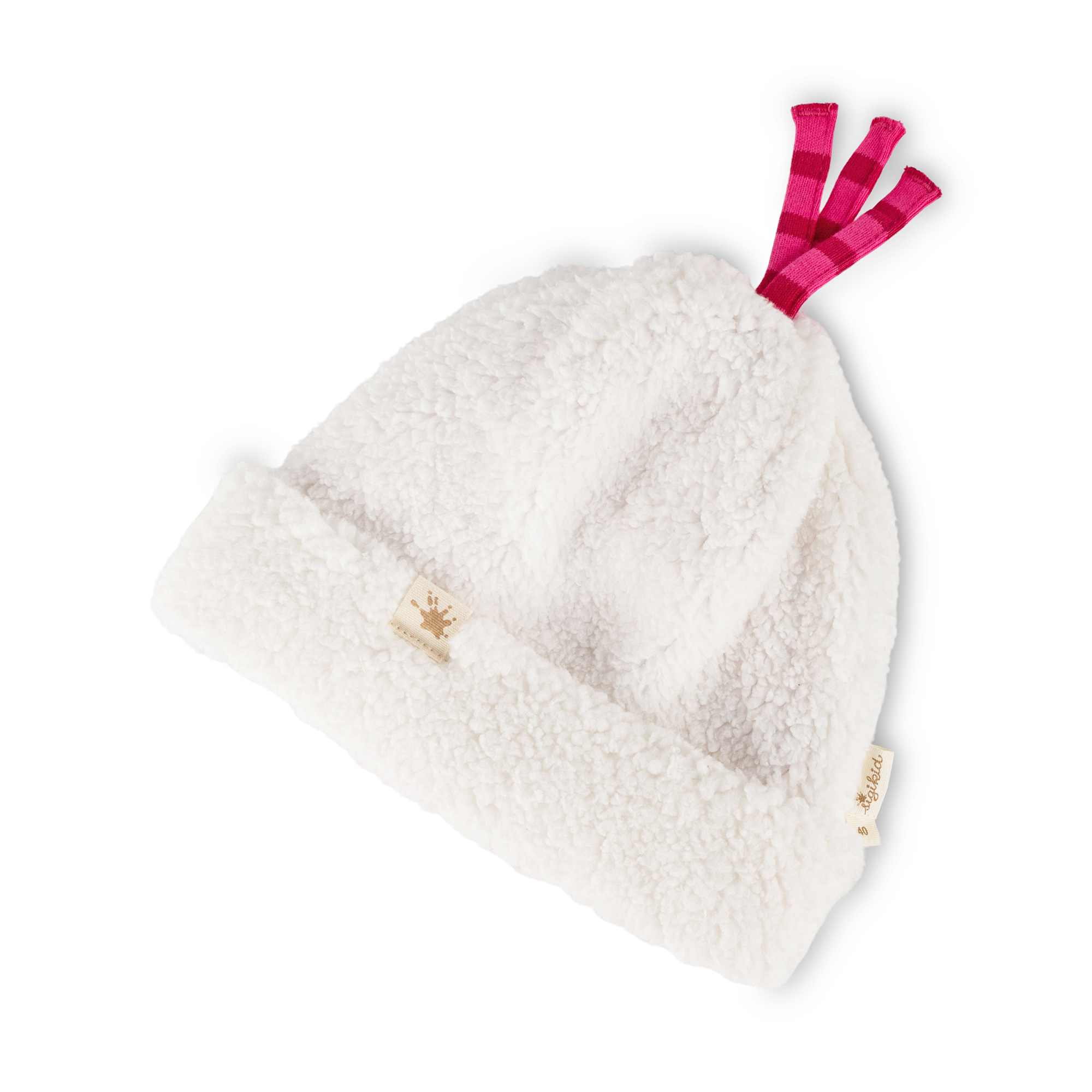 Baby Teddy-Mütze Crazy Lama, weiß Baby Teddy-Mütze Crazy Lama, weiß