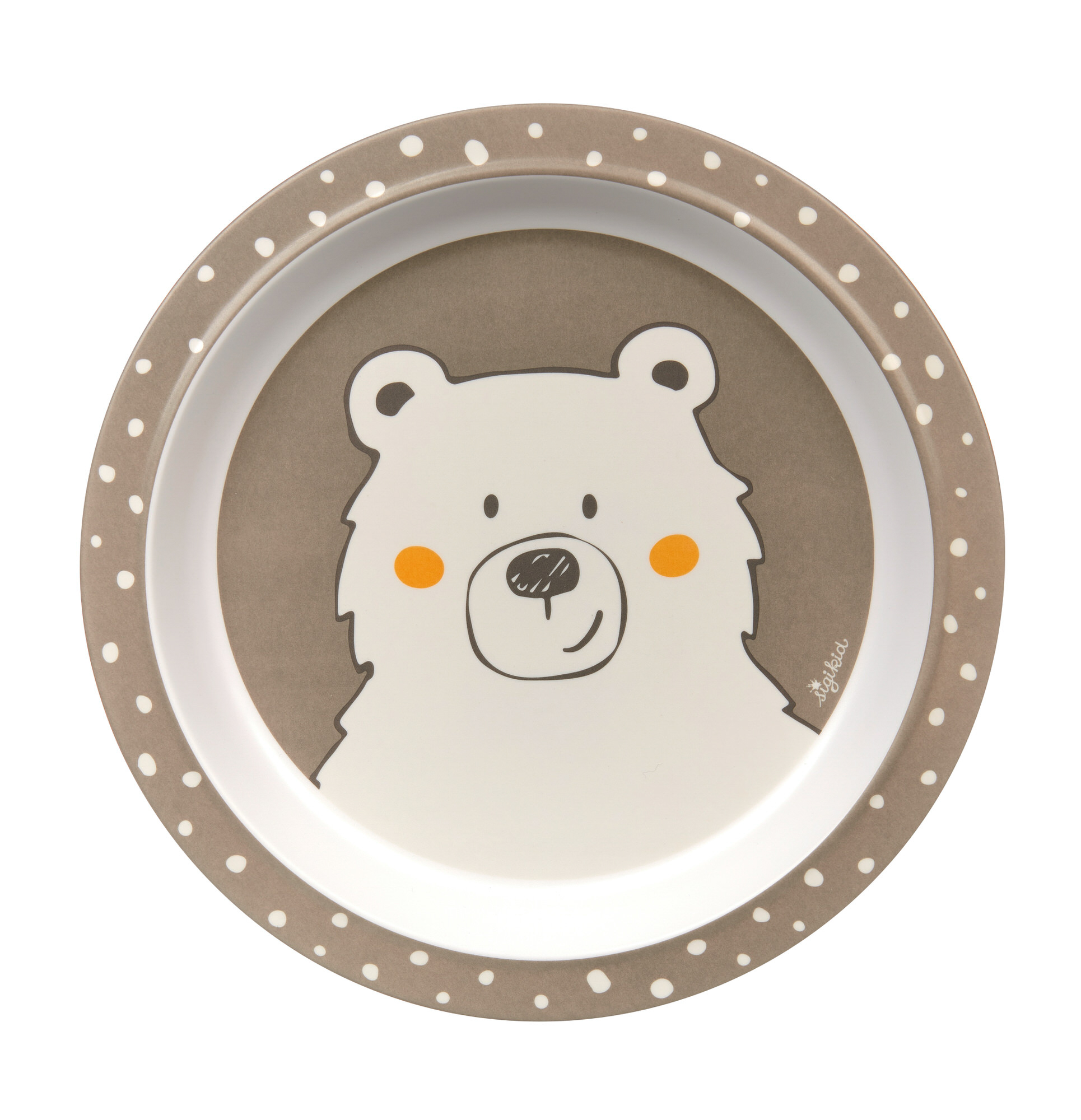 Kinder Teller Bär HoniBoni Bear, rPET Kinder Teller Bär HoniBoni Bear, rPET