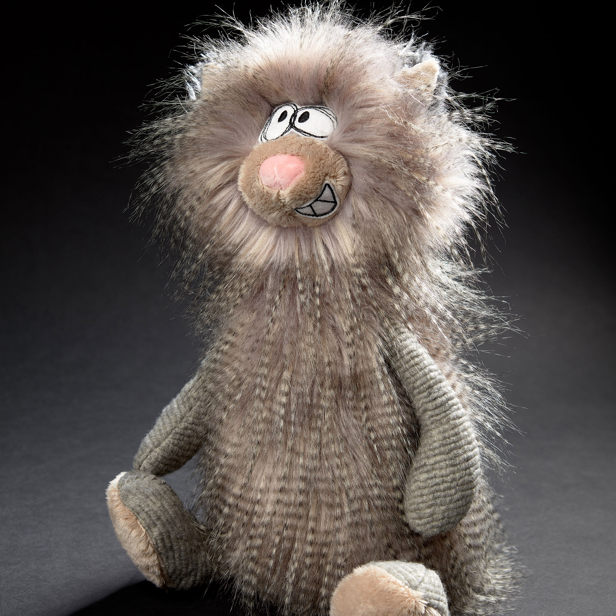 Kuscheltier Katze Kiez Monz grau, Beasts Town Kuscheltier Katze Kiez Monz grau, Beasts Town