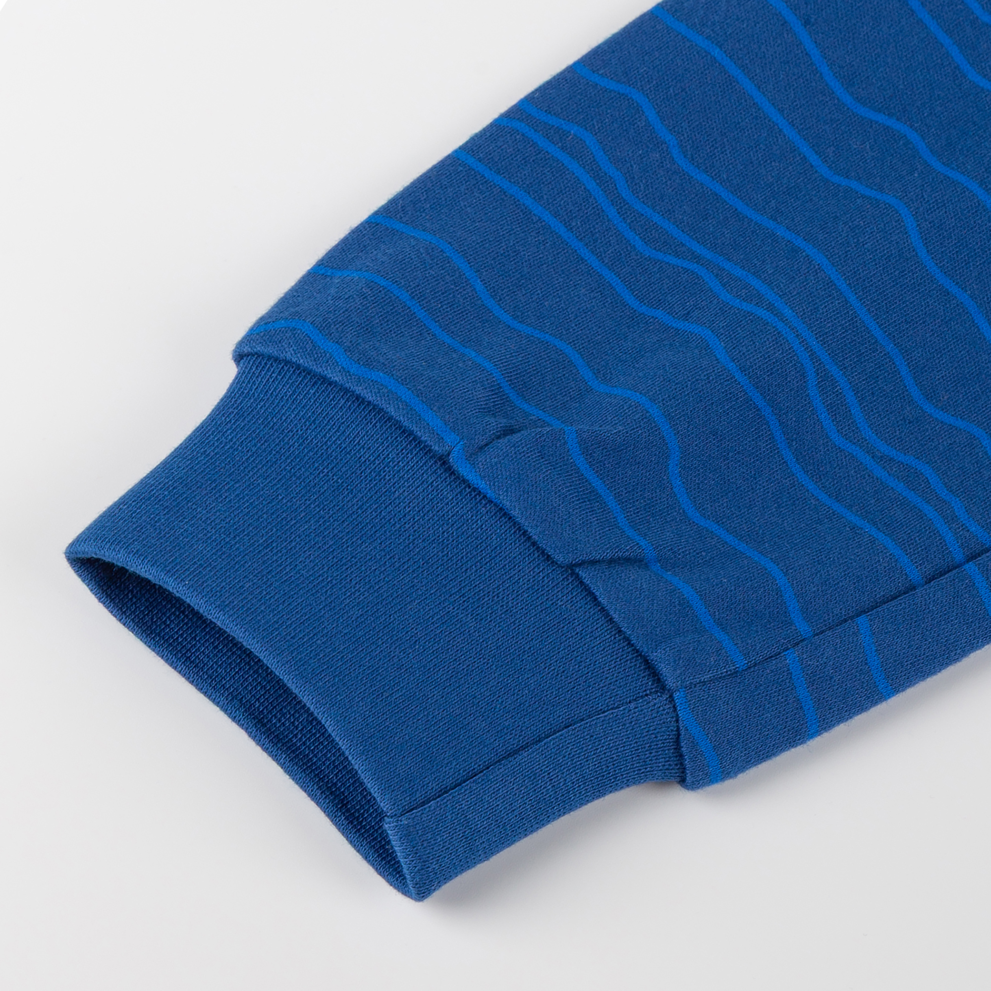 Kinder Pyjama Faultier blau