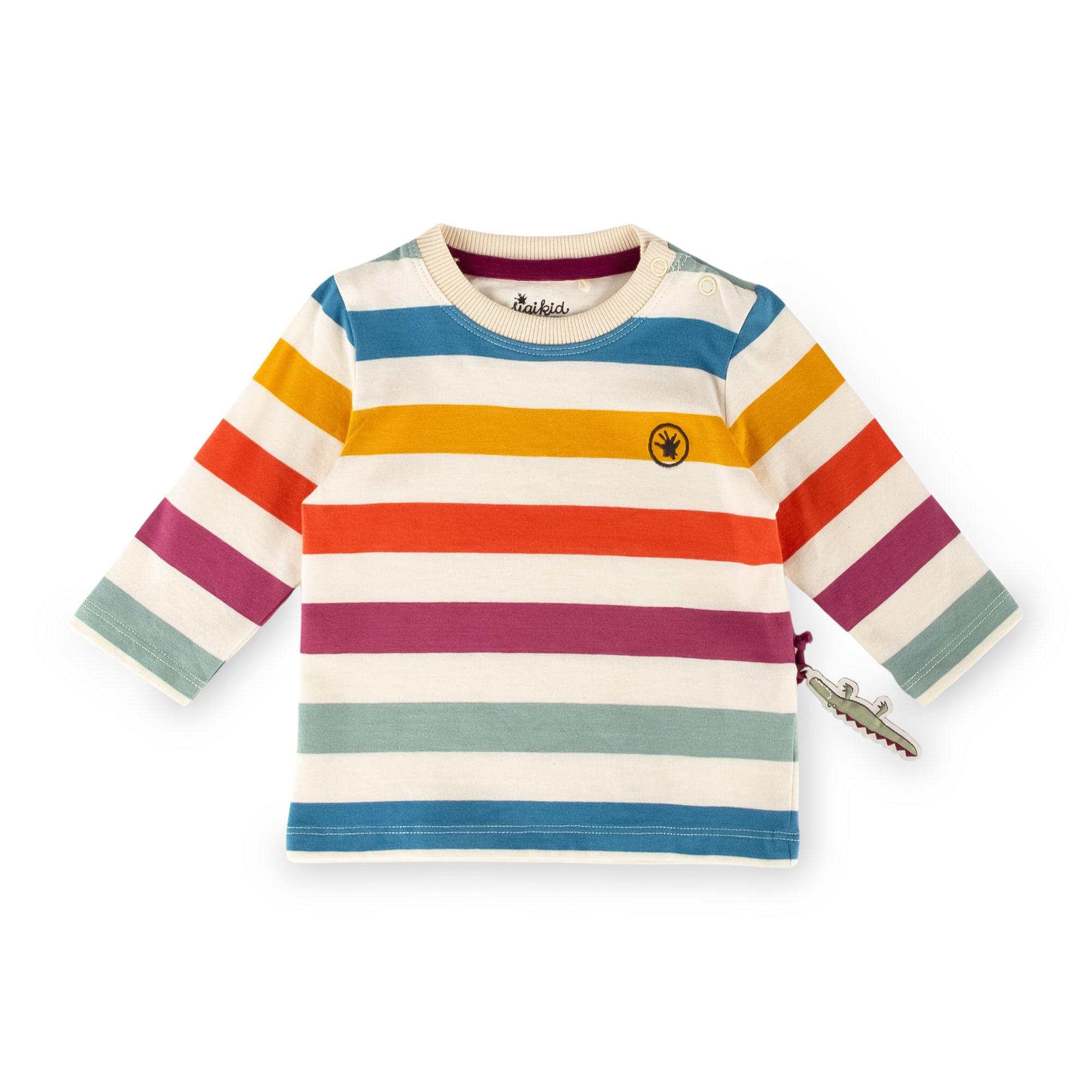 Baby Langarmshirt bunt gestreift Baby Langarmshirt bunt gestreift