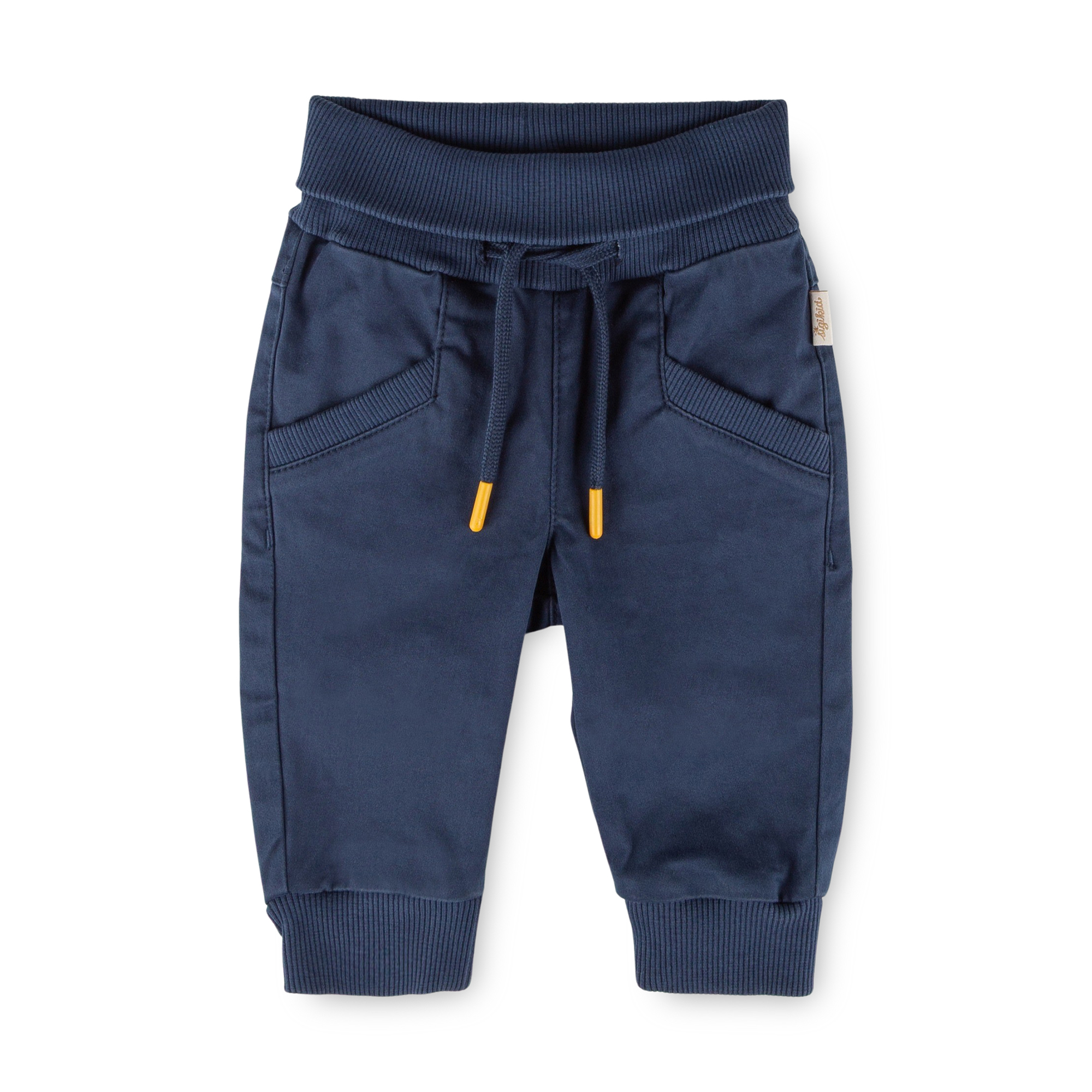 Baby Gabardine Hose Tiger & Löwe, dunkelblau