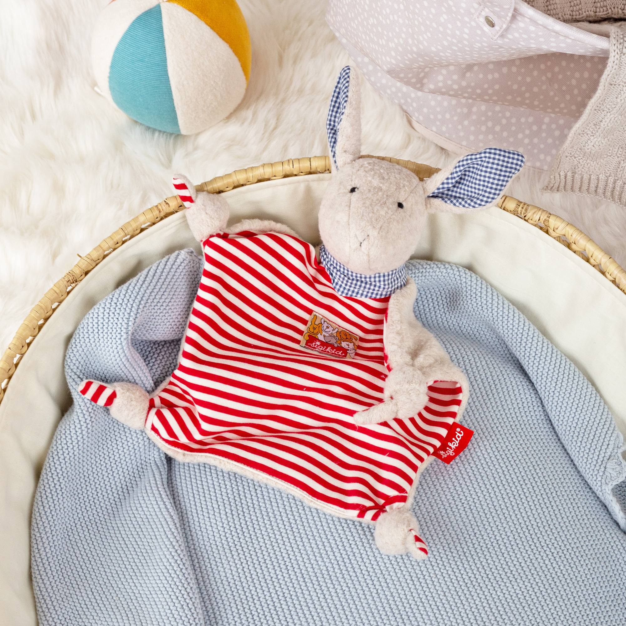 Schnuffeltuch Hase